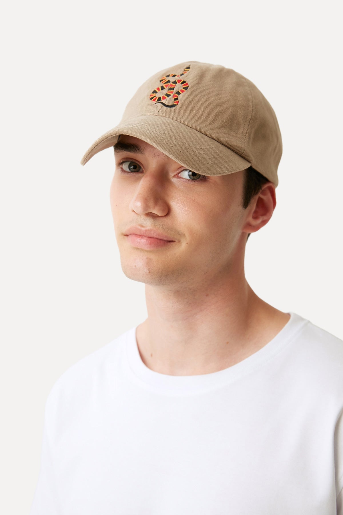 Coral Snake Cap – Beige