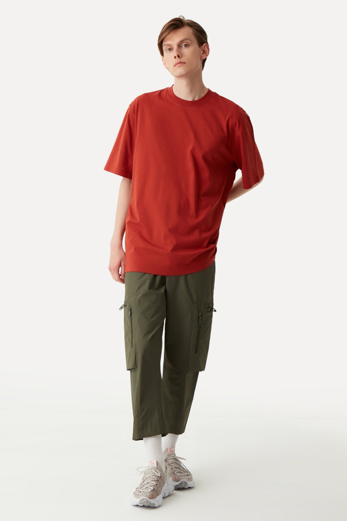 Grow Oversize T-Shirt - Red