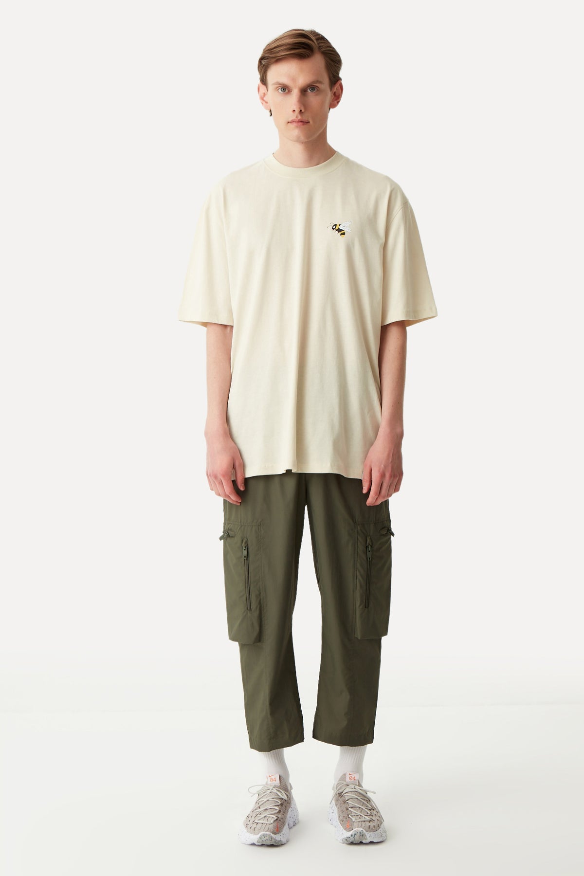 Living Planet Oversize T-Shirt - Parchment Beige