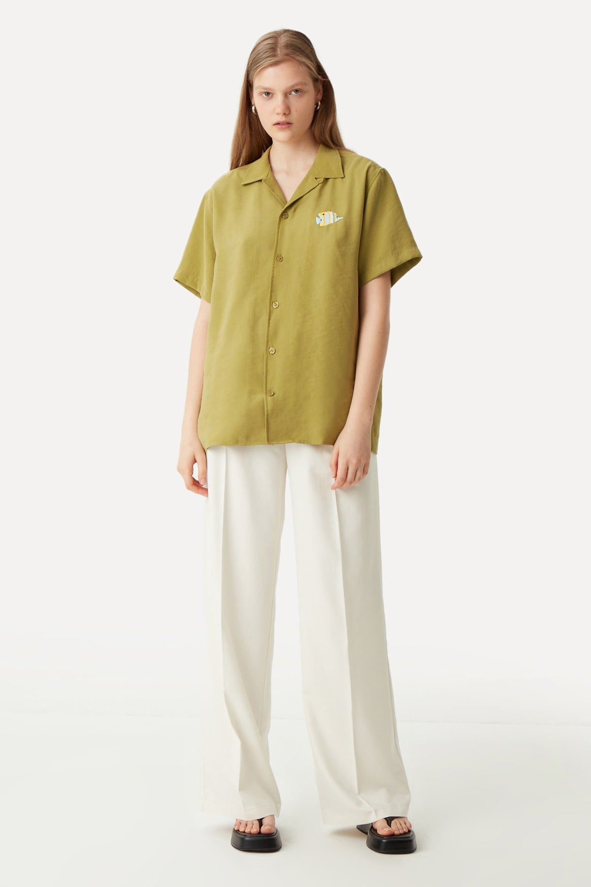 Butterflyfish Short Sleeve (TENCEL™) Shirt - Green