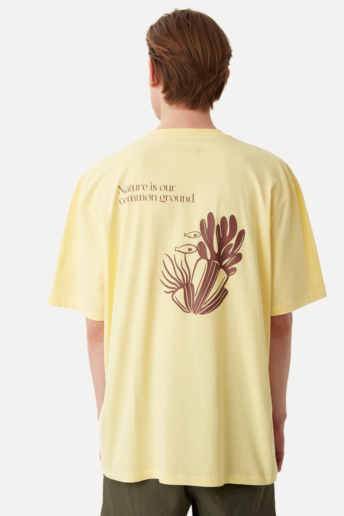 Common Ground Oversize T-Shirt - Yellow