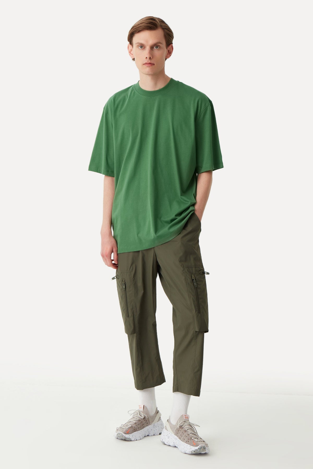 Hippo Oversize T-Shirt - Green