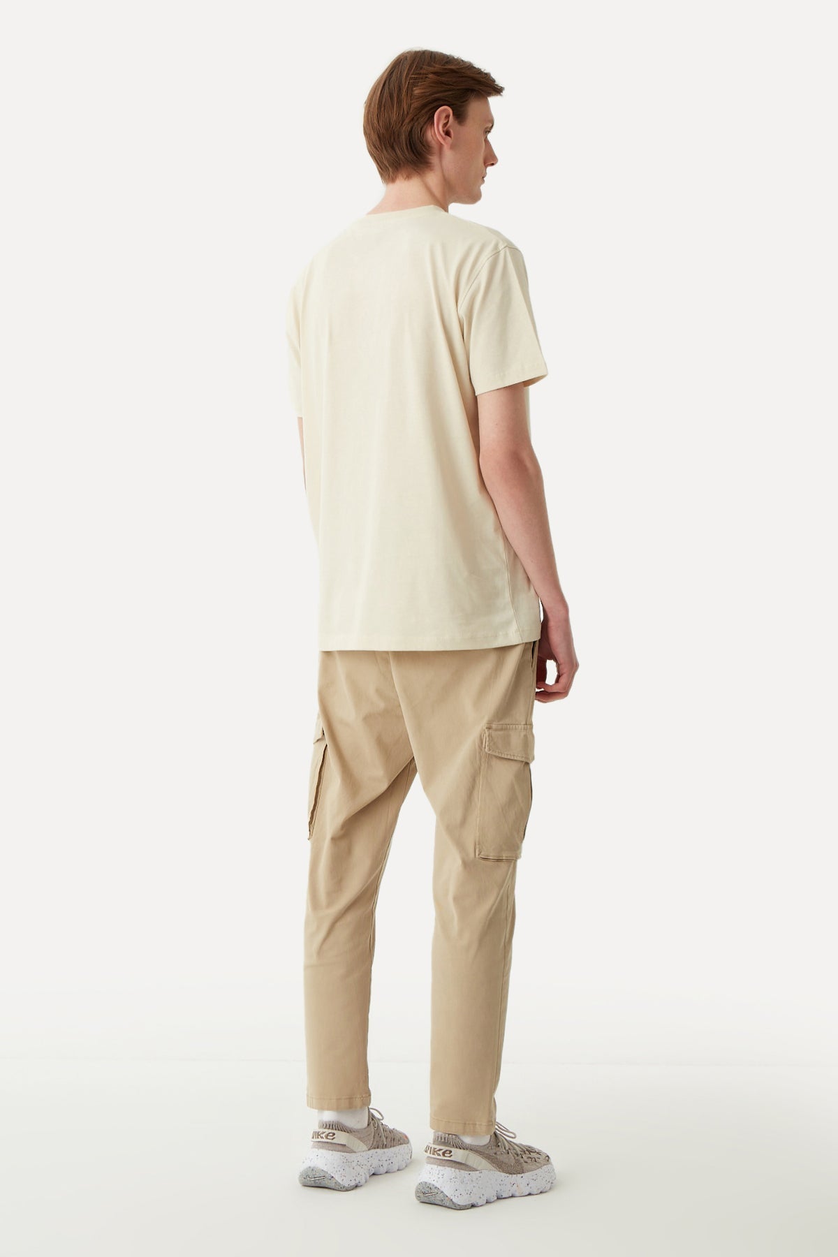 Green Sea Turtle T-shirt - Parchment Beige