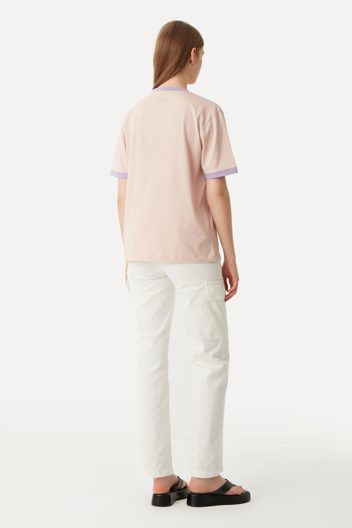 Panda T-Shirt - Salmon Pink