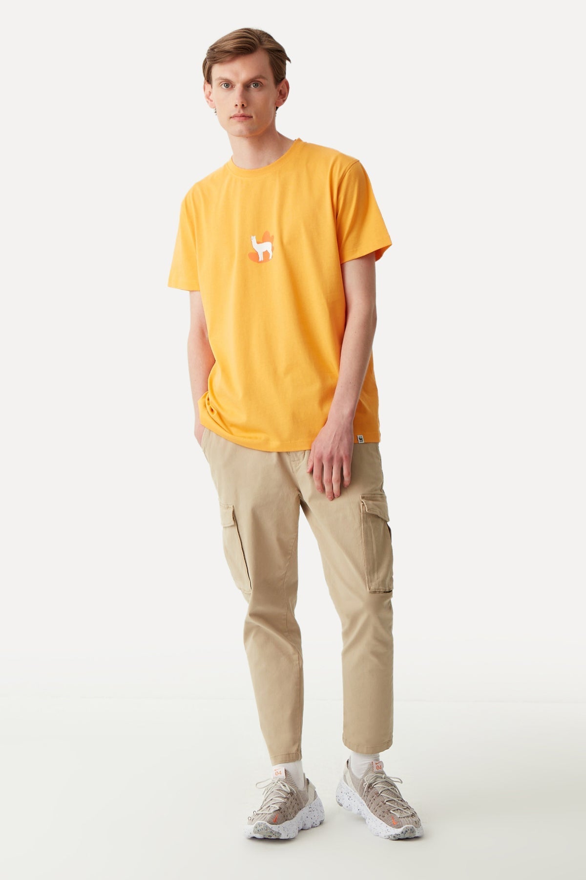 Lama T-shirt - Orange