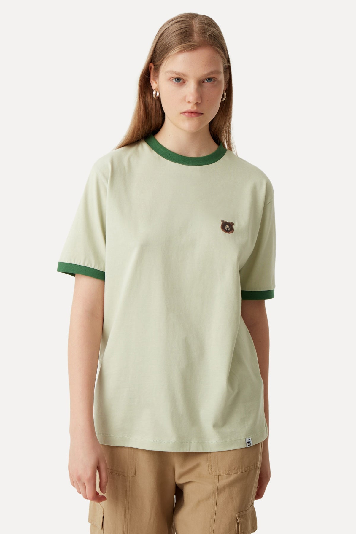 Grizzly Bear T-Shirt - Mint Green