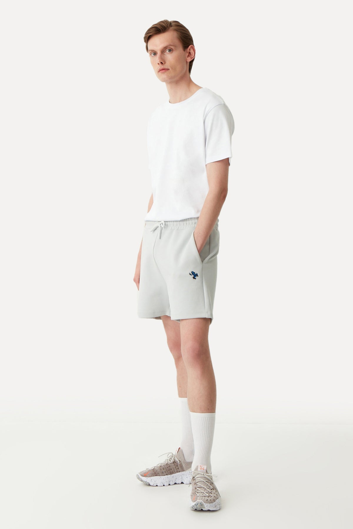 Poison Dart Frog Men's Shorts - Gray