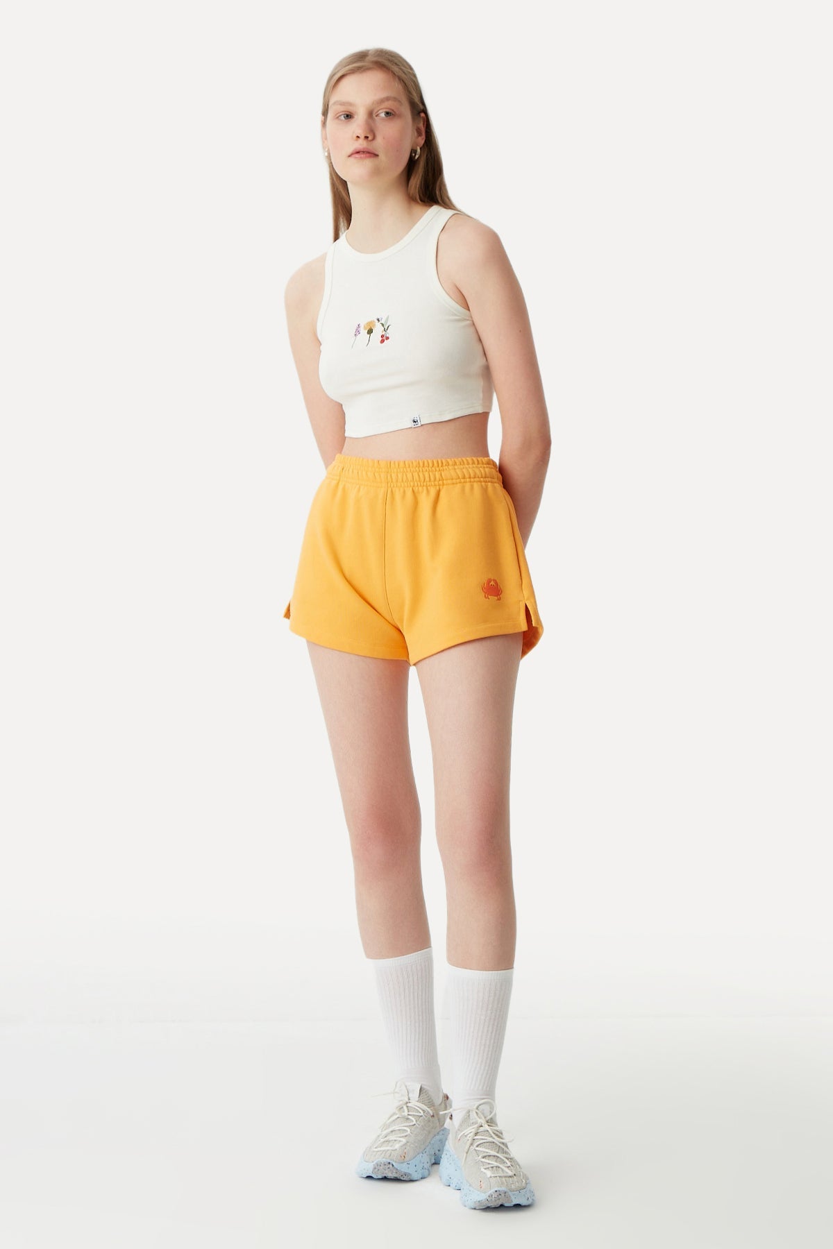 Crab Women's Shorts - Orange