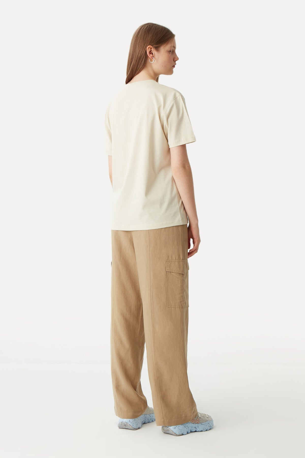 Squirrel T-shirt - Parchment Beige