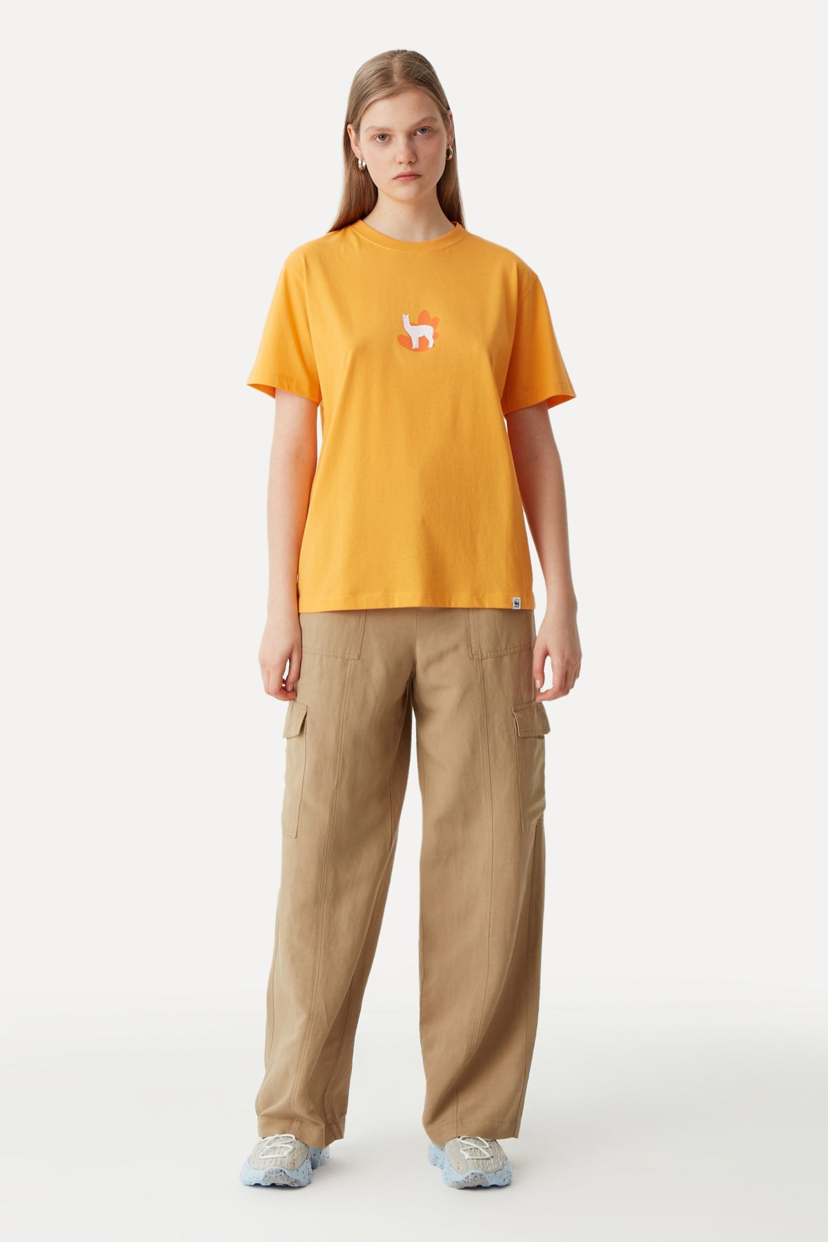 Lama T-shirt - Orange