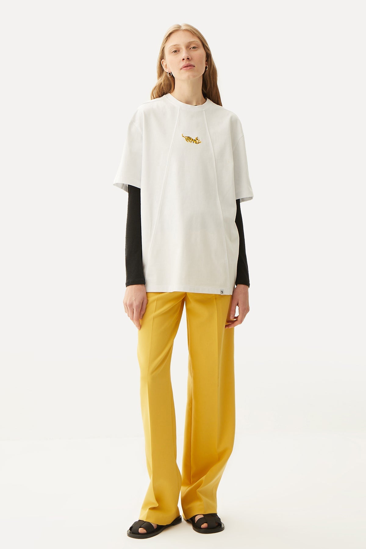 Tiger Oversize Premium T-Shirt - White