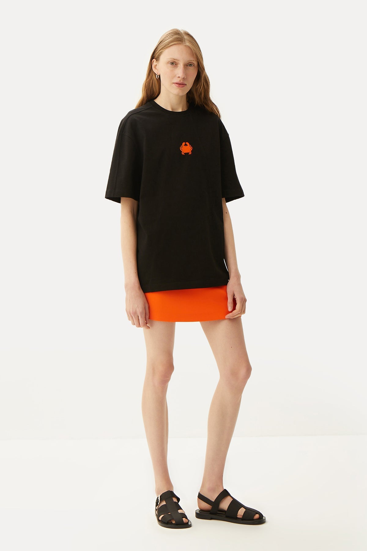 Crab Oversize Premium T-Shirt - Black