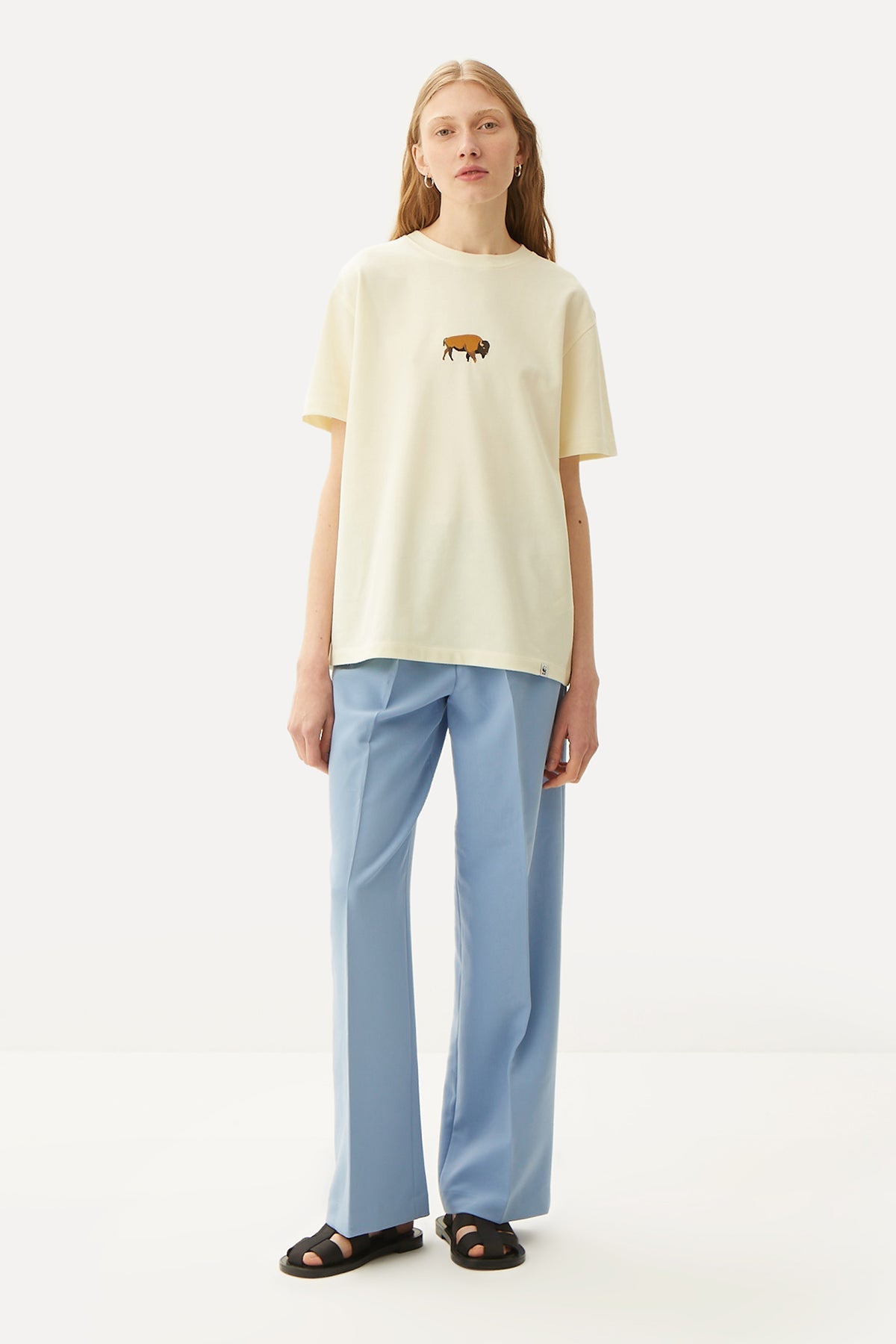 Bison T-Shirt - Beige