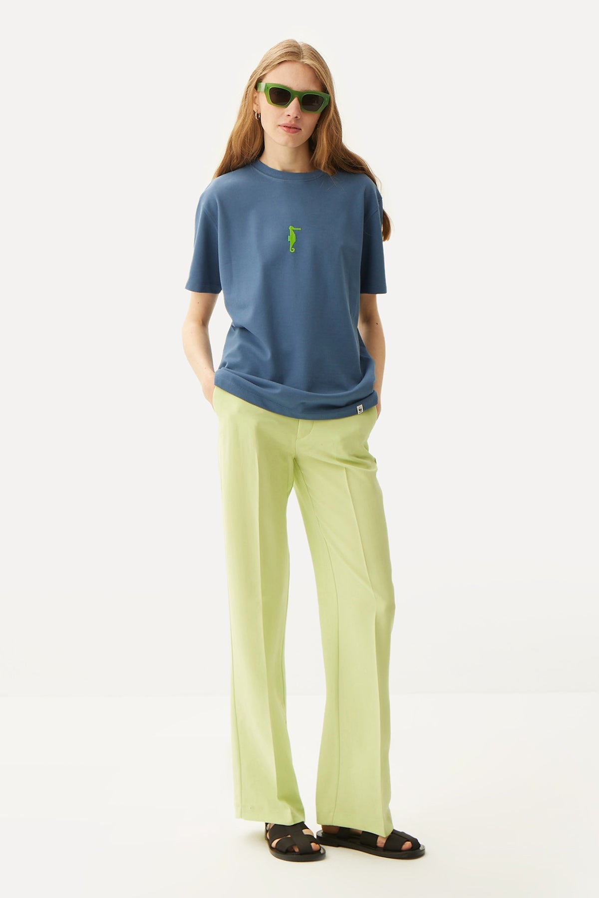 Seahorse T-Shirt - Blue