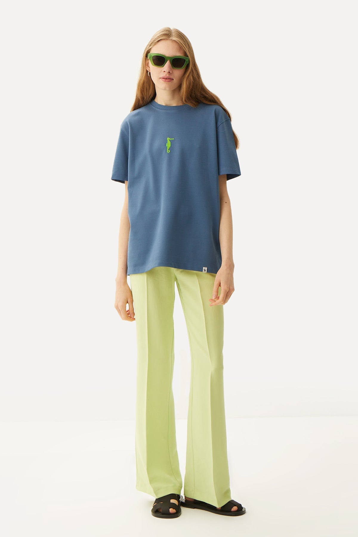 Seahorse T-Shirt - Blue