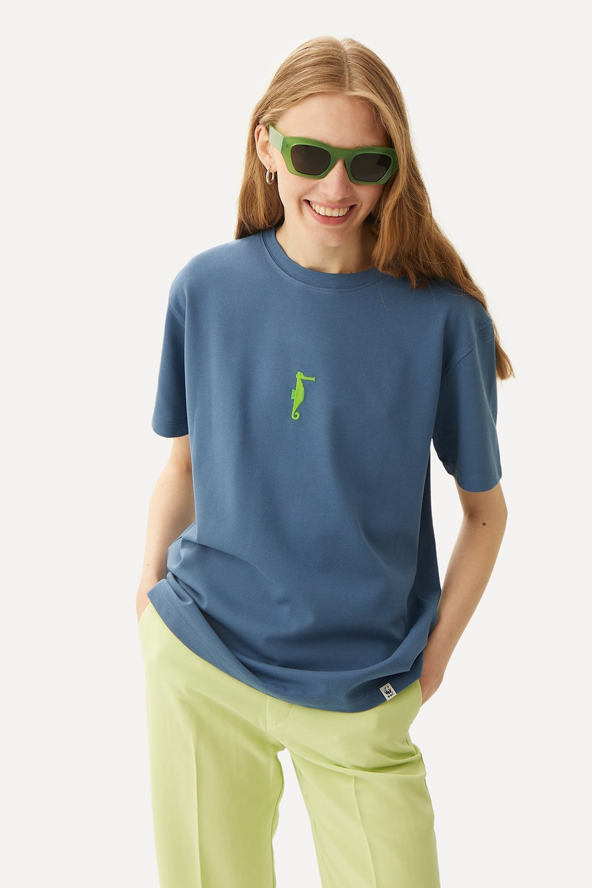 Seahorse T-Shirt - Blue