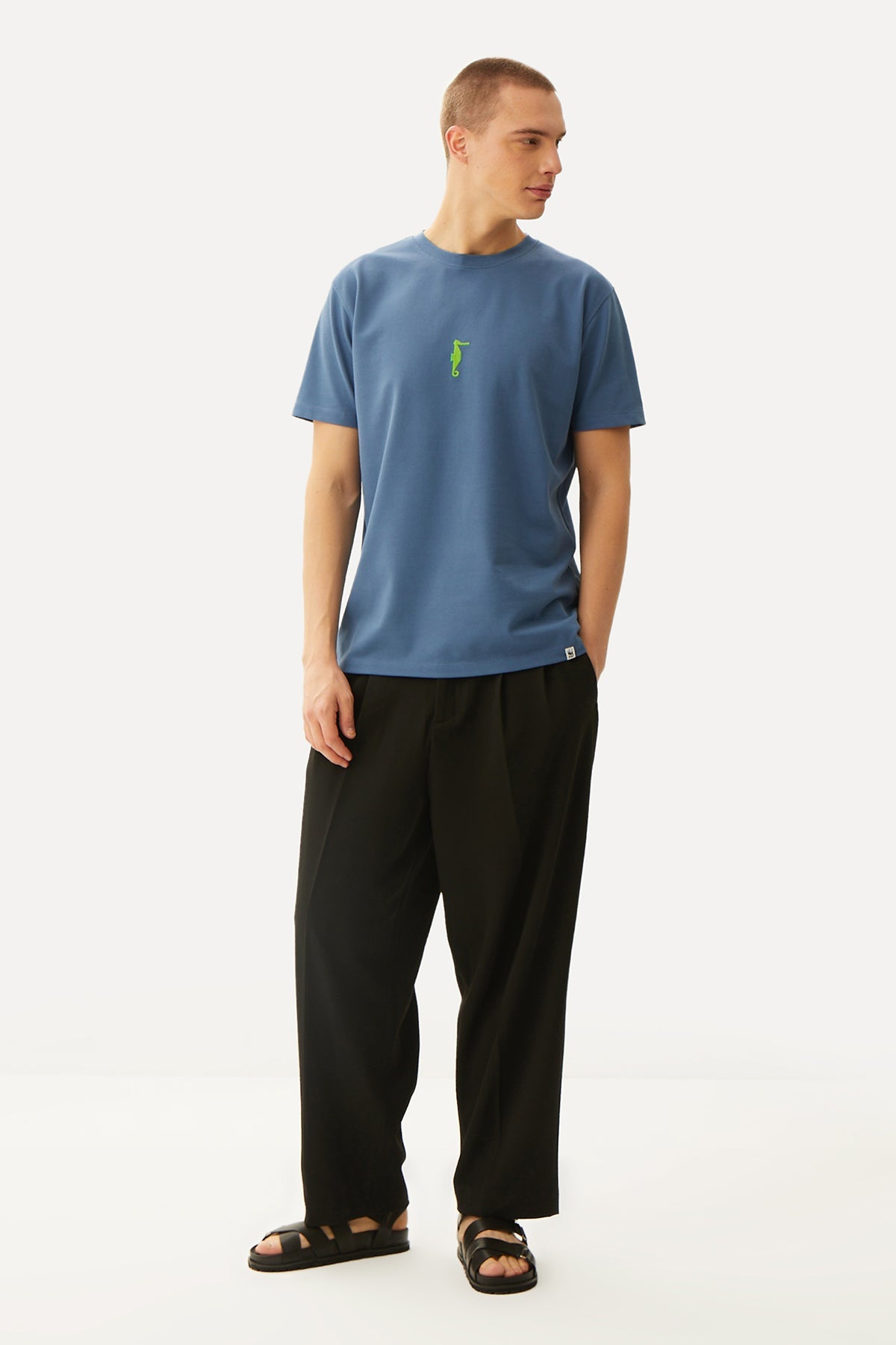 Seahorse T-Shirt - Blue