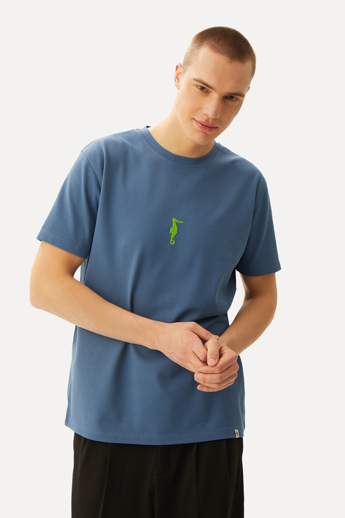 Seahorse T-Shirt - Blue