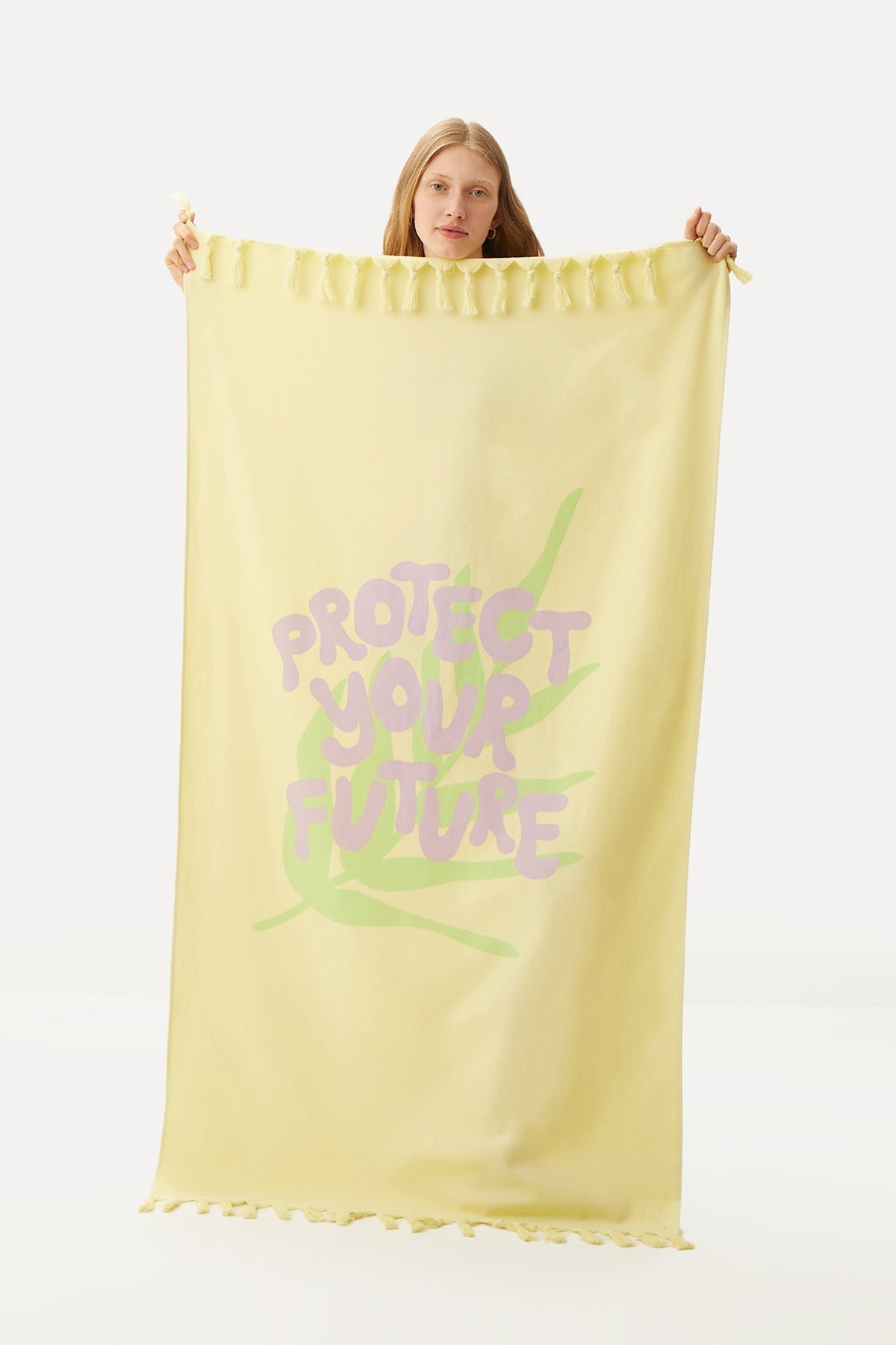 Protect Your Future Peshtemal - Yellow