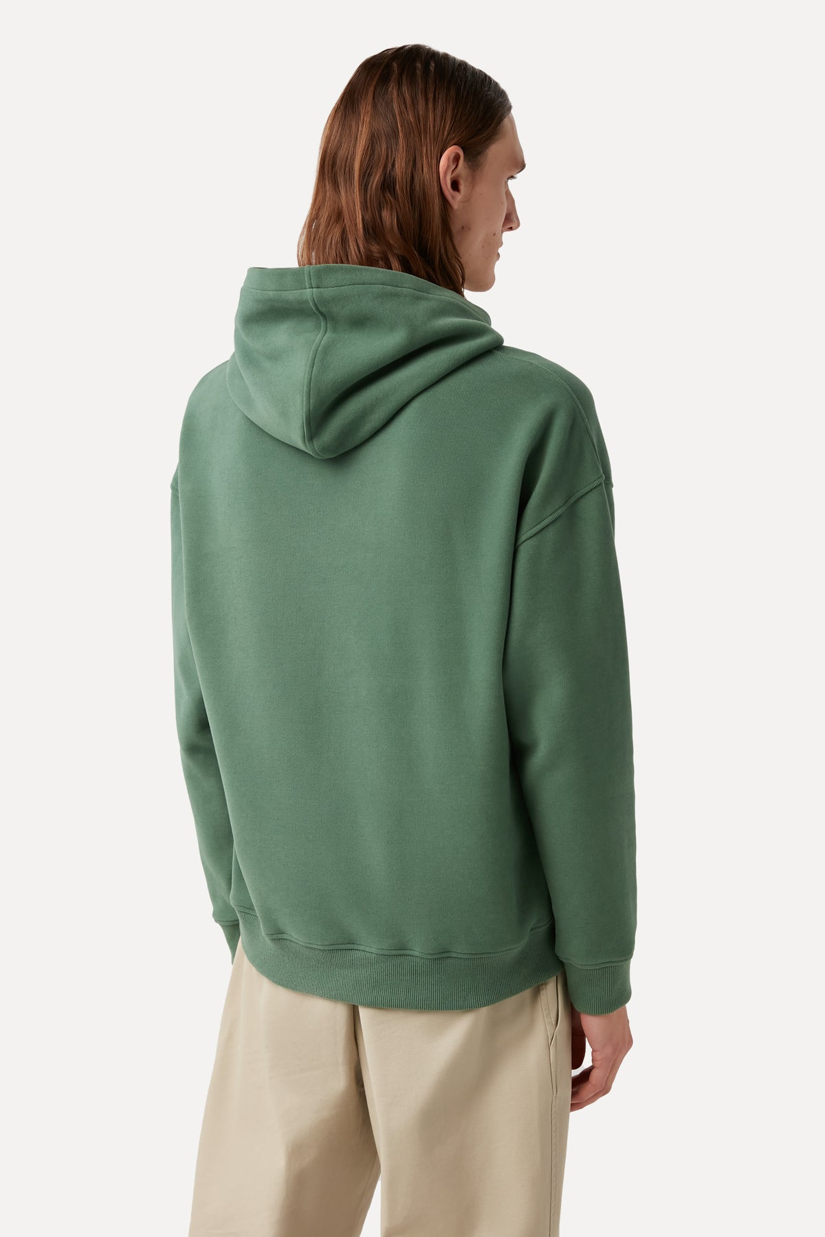 Brown Bear Hoodie - Aqua Green