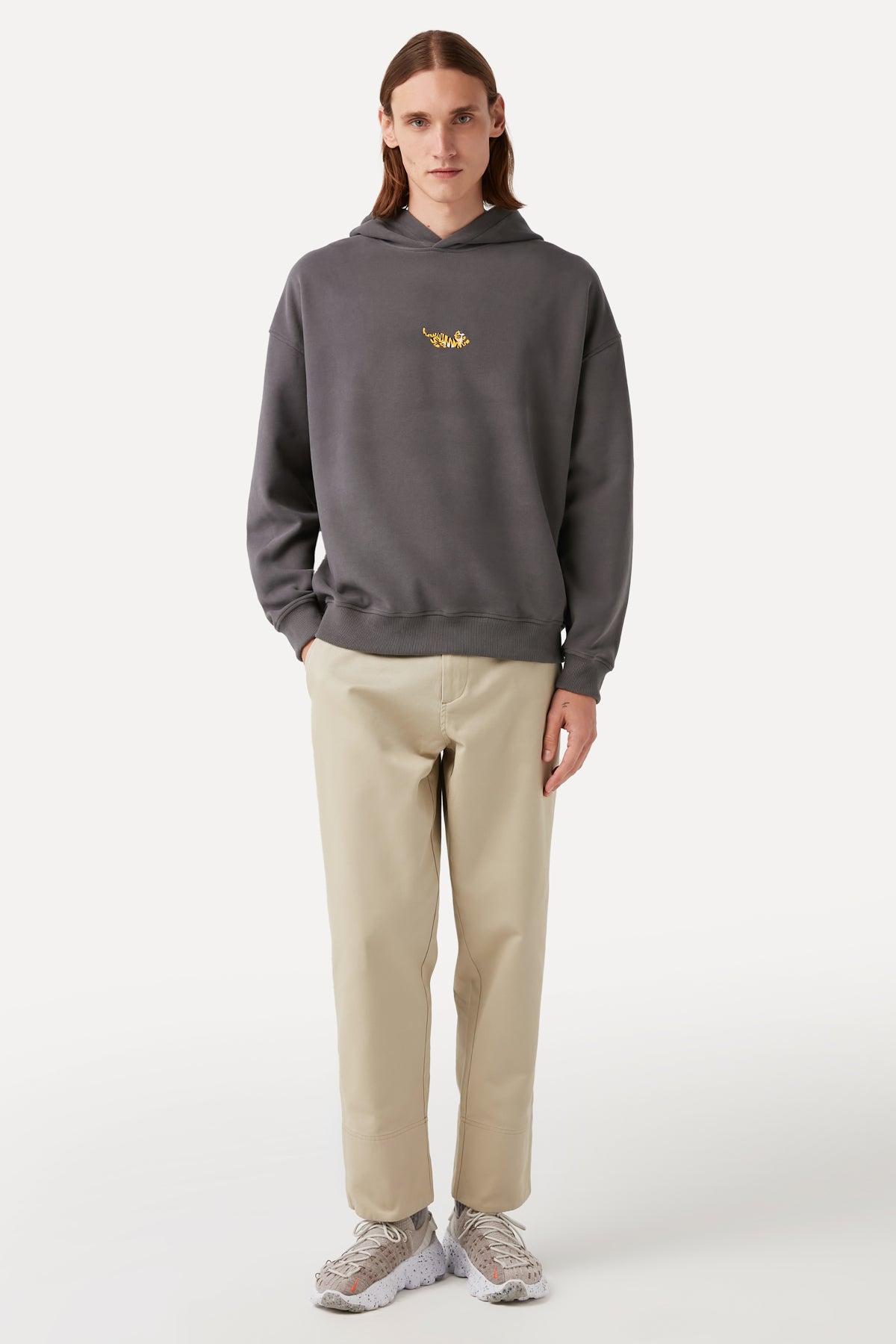 Tiger Hoodie - Antrasite