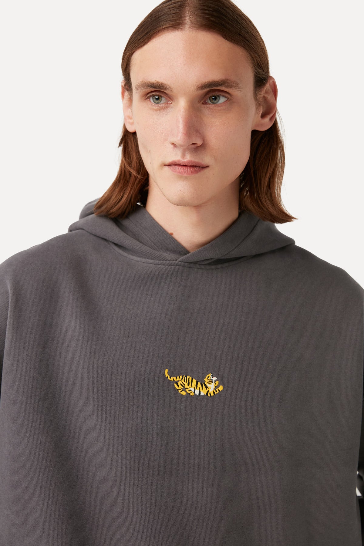 Tiger Hoodie - Antrasite