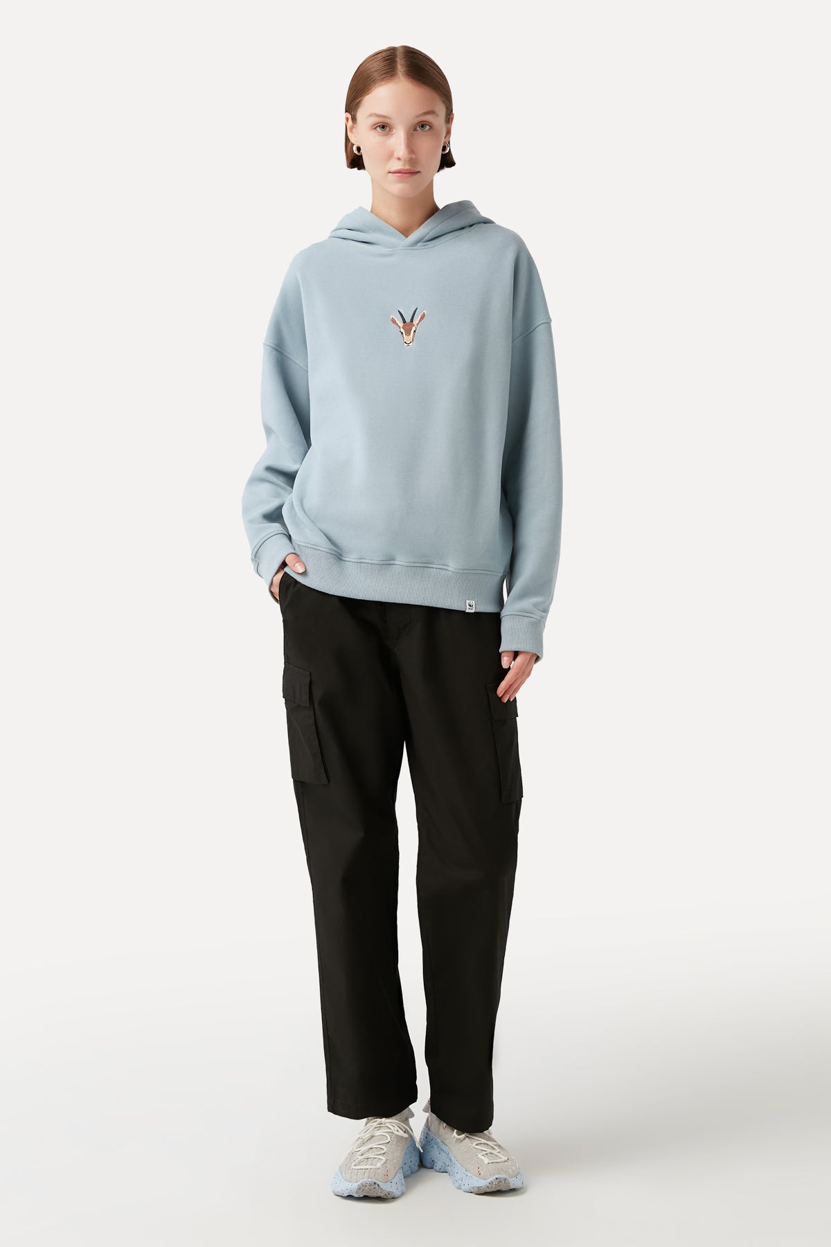 Gazella Hoodie - Ice Blue