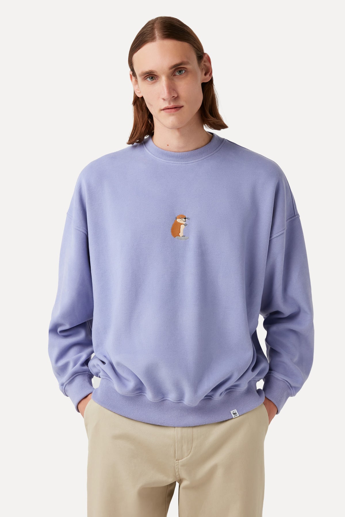Beaver Kit Sweatshirt - Lilac