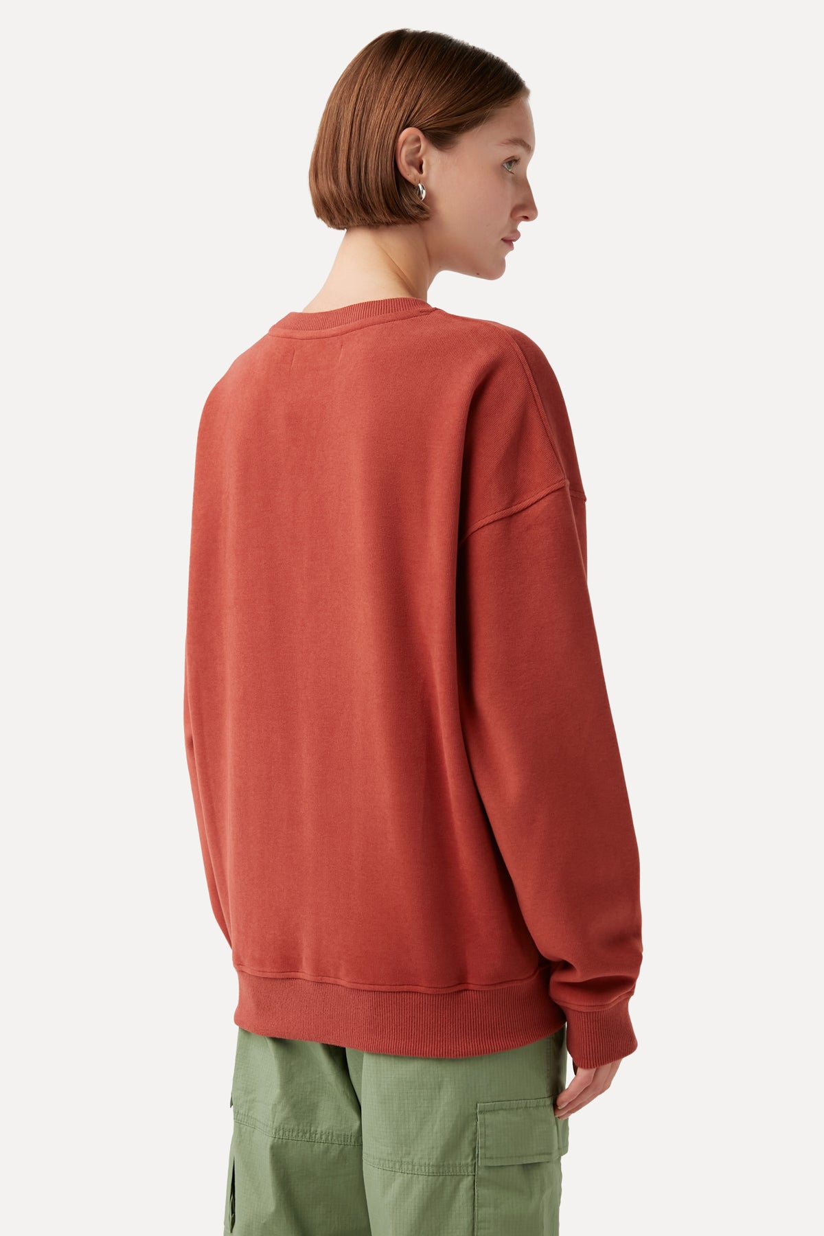 Elf Owl Sweatshirt - Terra Cotta