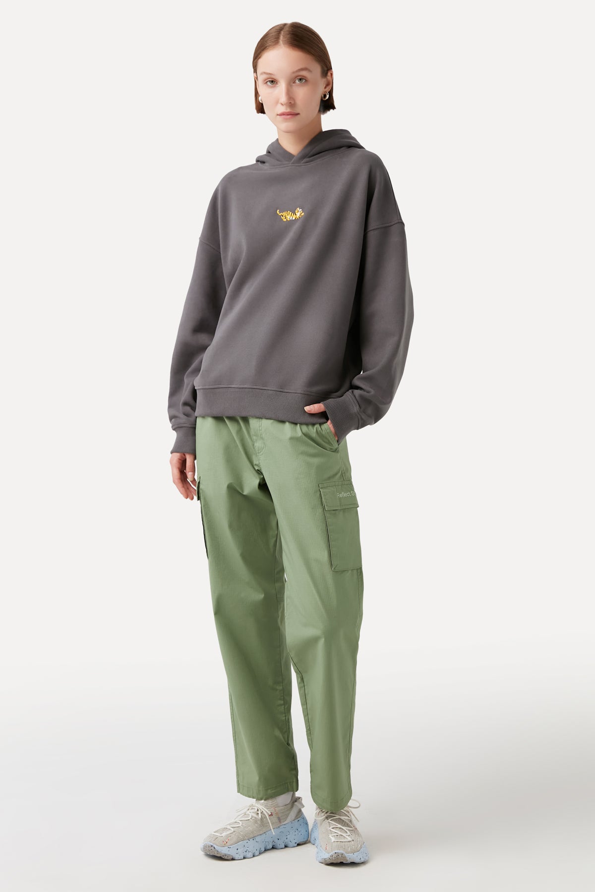 Tiger Hoodie - Antrasite