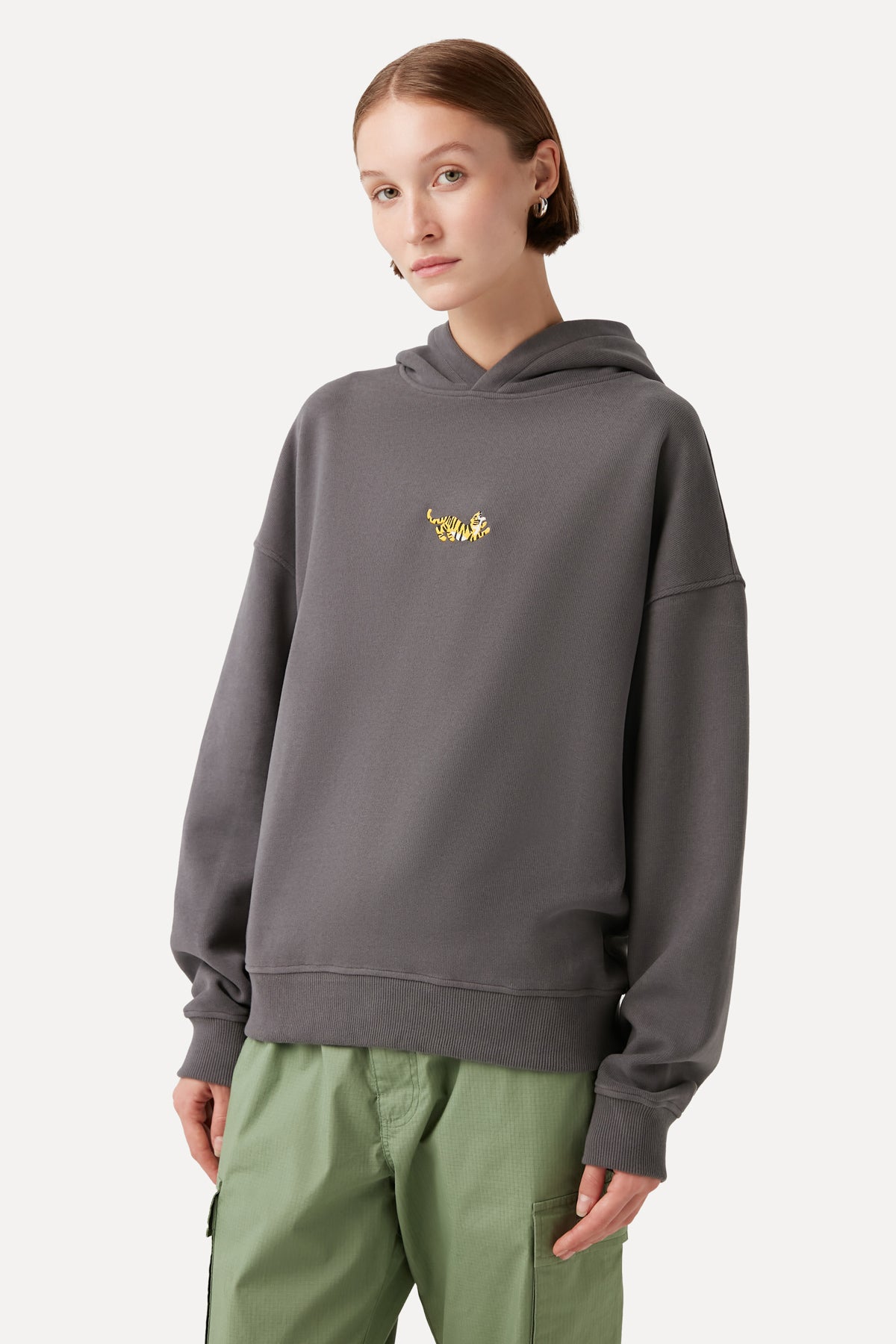 Tiger Hoodie - Antrasite