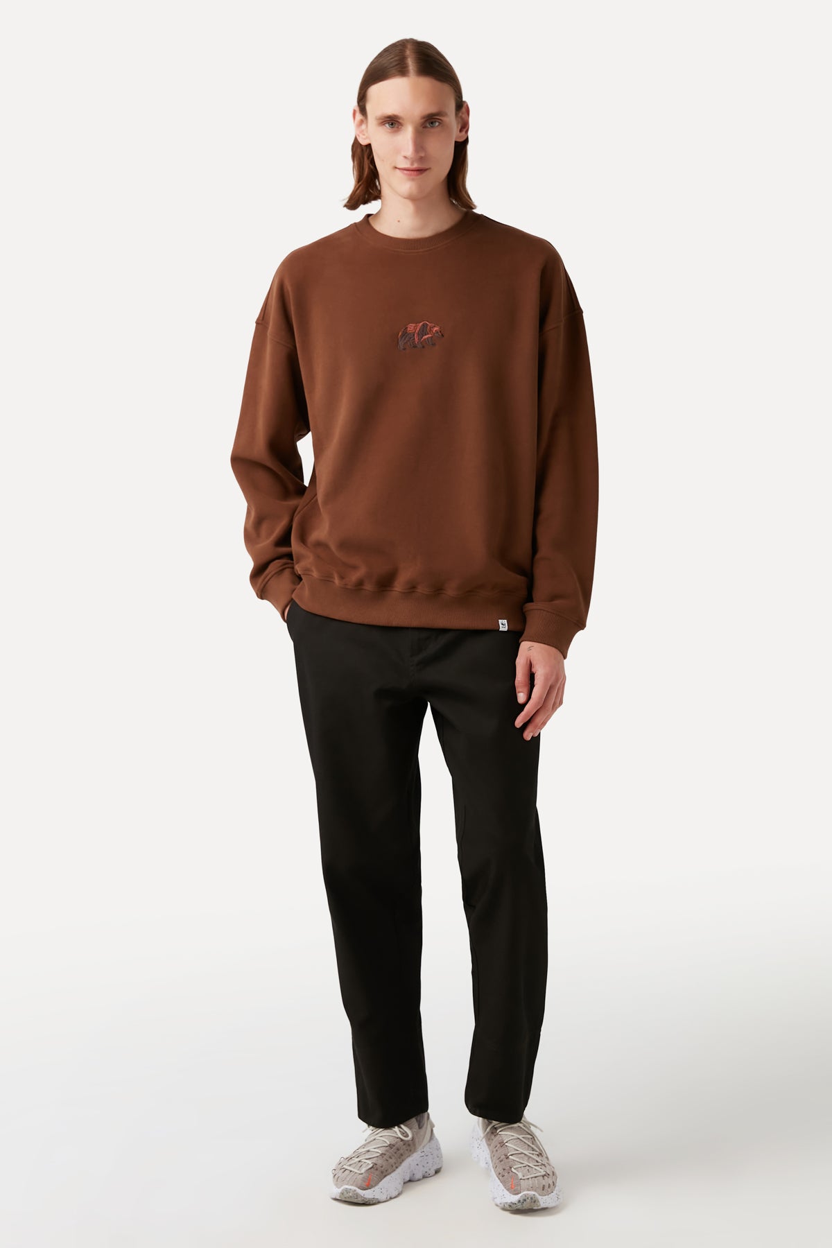 Grizzly Bear Sweatshirt - Brown