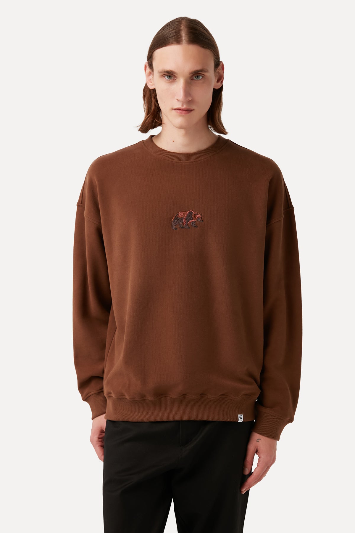 Grizzly Bear Sweatshirt - Brown