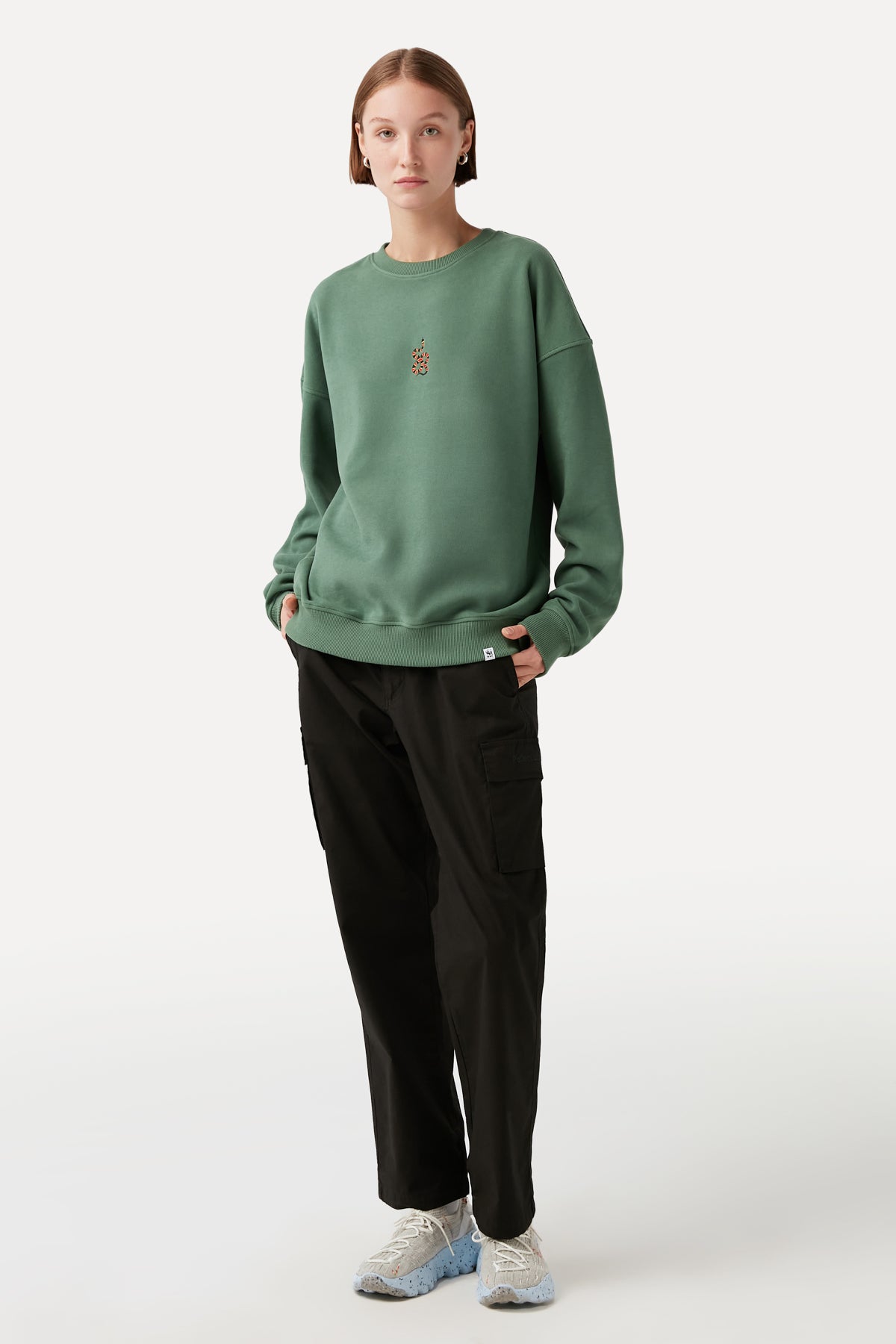 Coral Snake Sweatshirt - Green