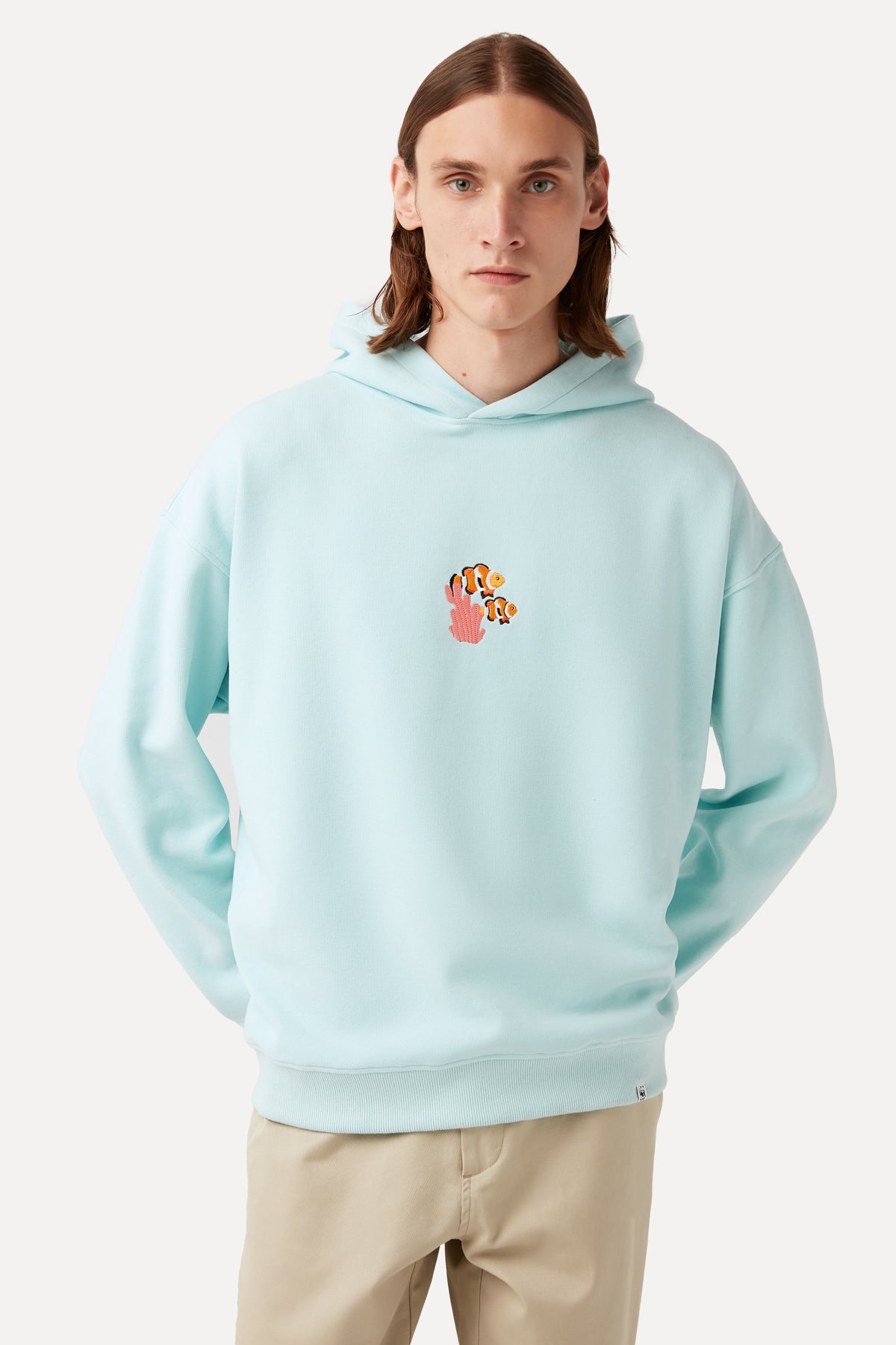 Clownfish Hoodie - Mint Blue