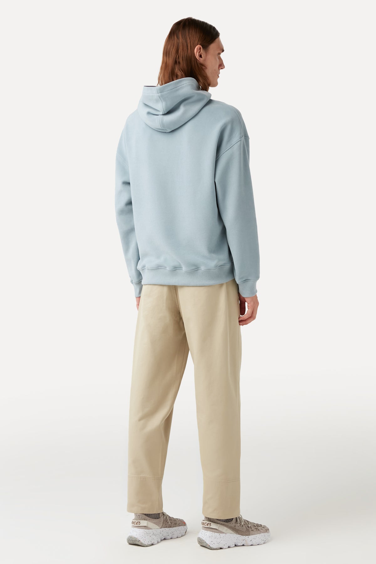 Red Fox Hoodie - Light Blue