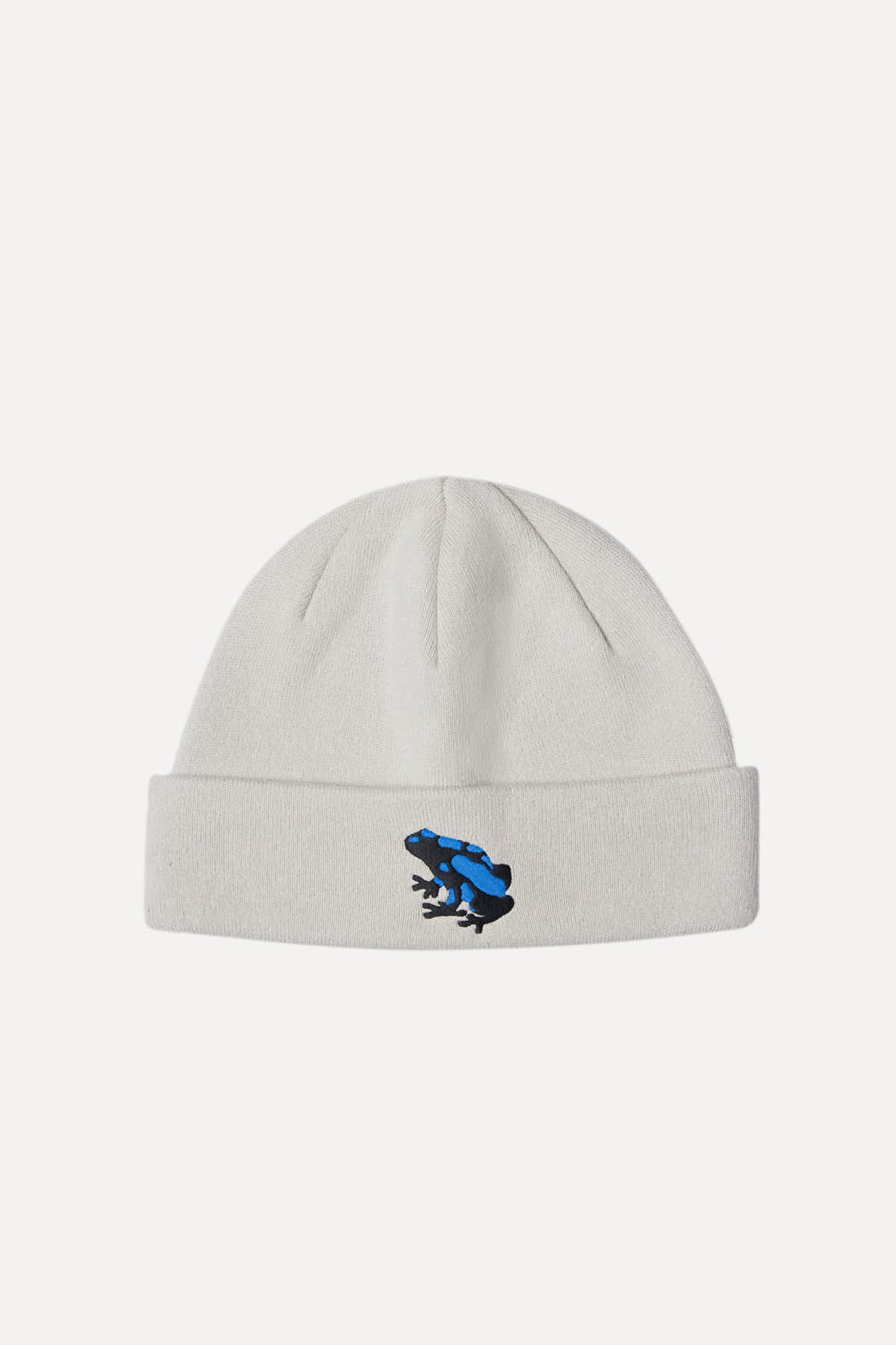 Poison Dart Frog Beanie - Light Gray