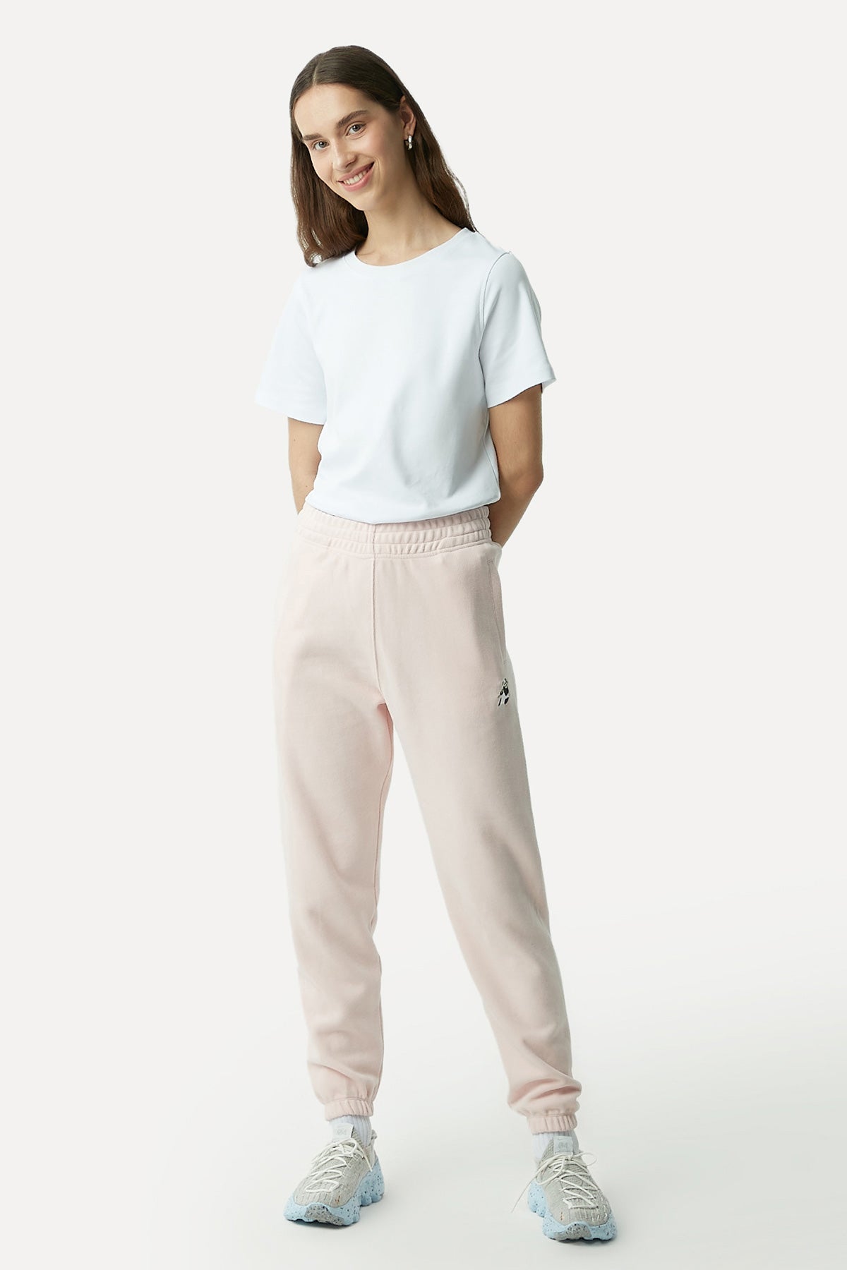 Giant Panda Women's Sweatpants - Light Pink