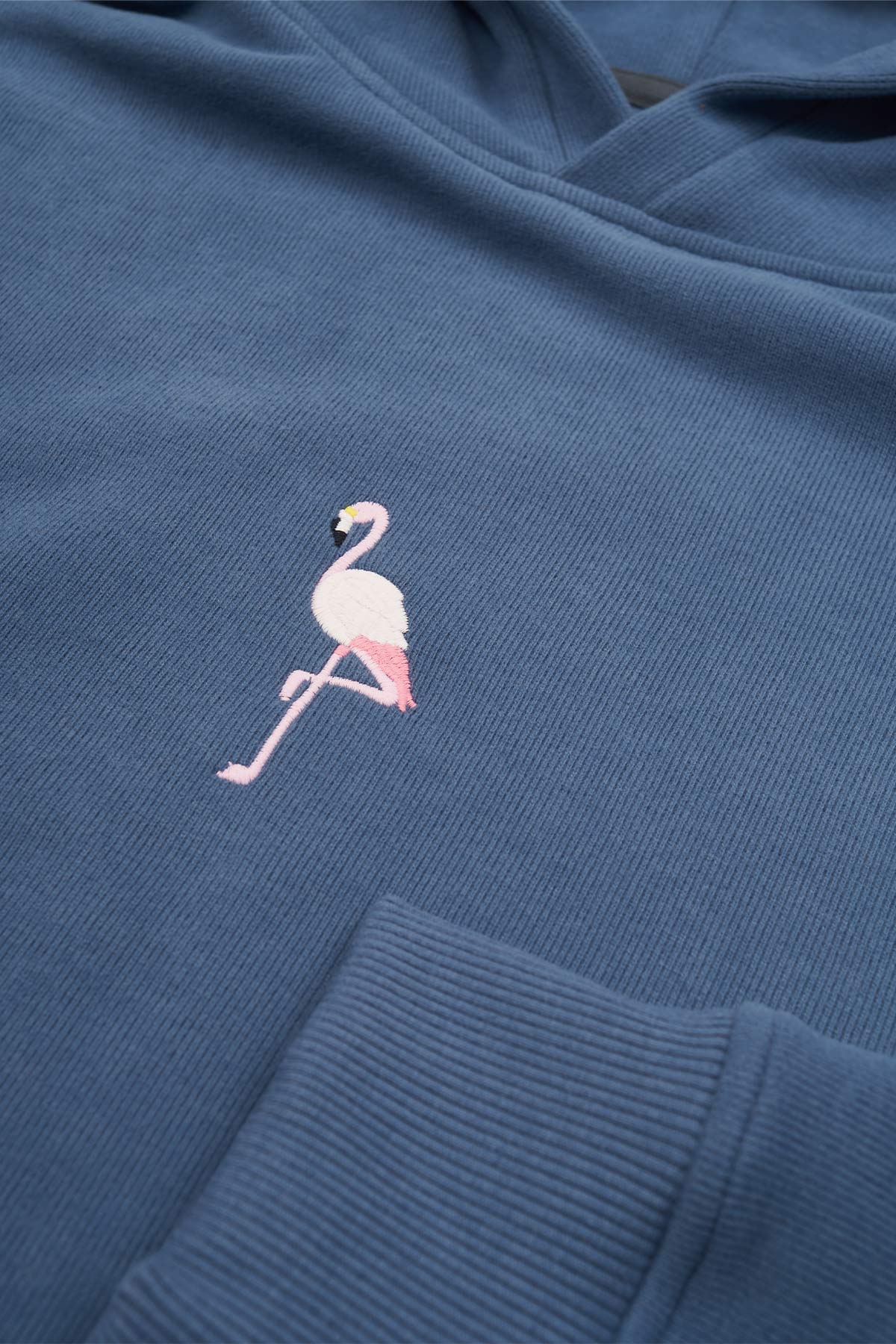Flamingo Hoodie - Flint Blue