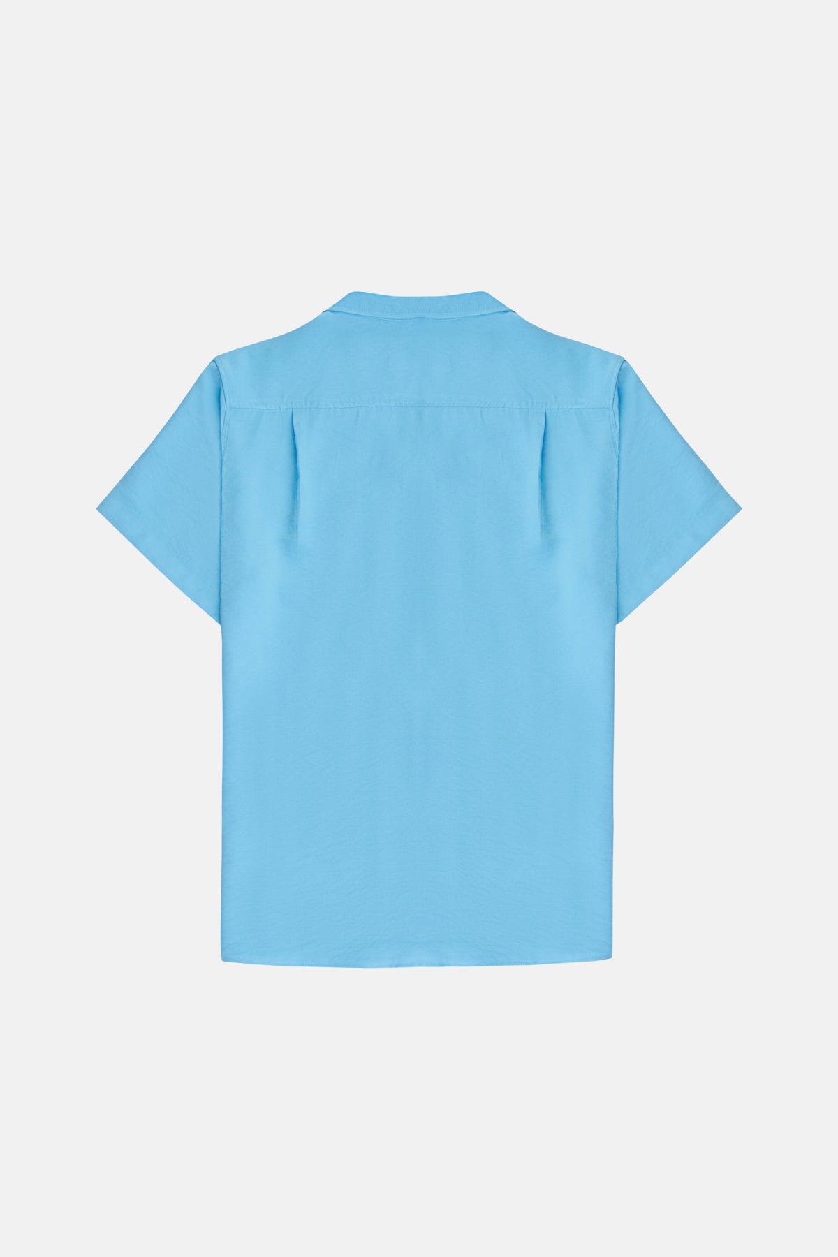 Crab Short Sleeve (TENCEL™) Shirt - Turquoise