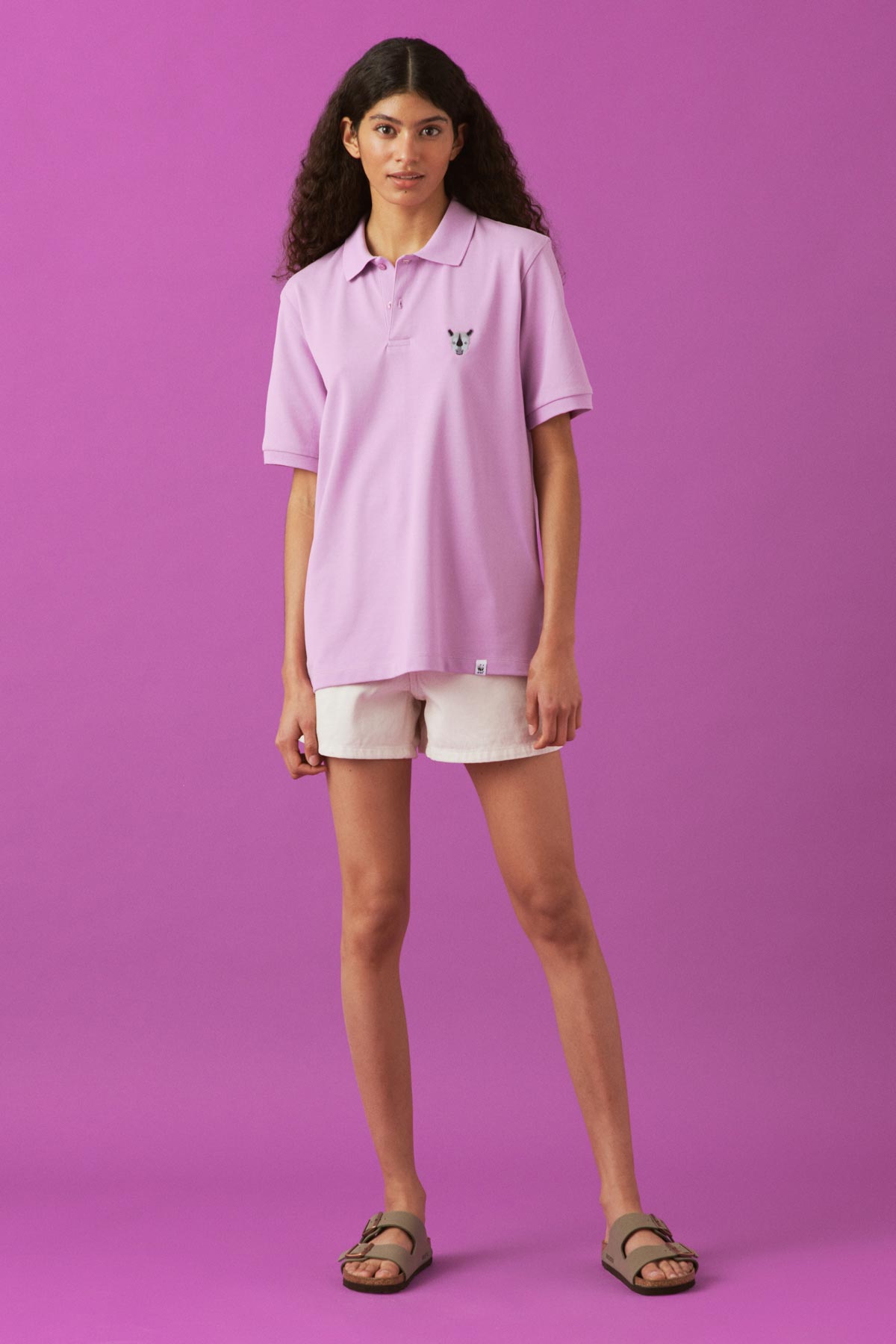 Rhino Polo T-Shirt - Lilac