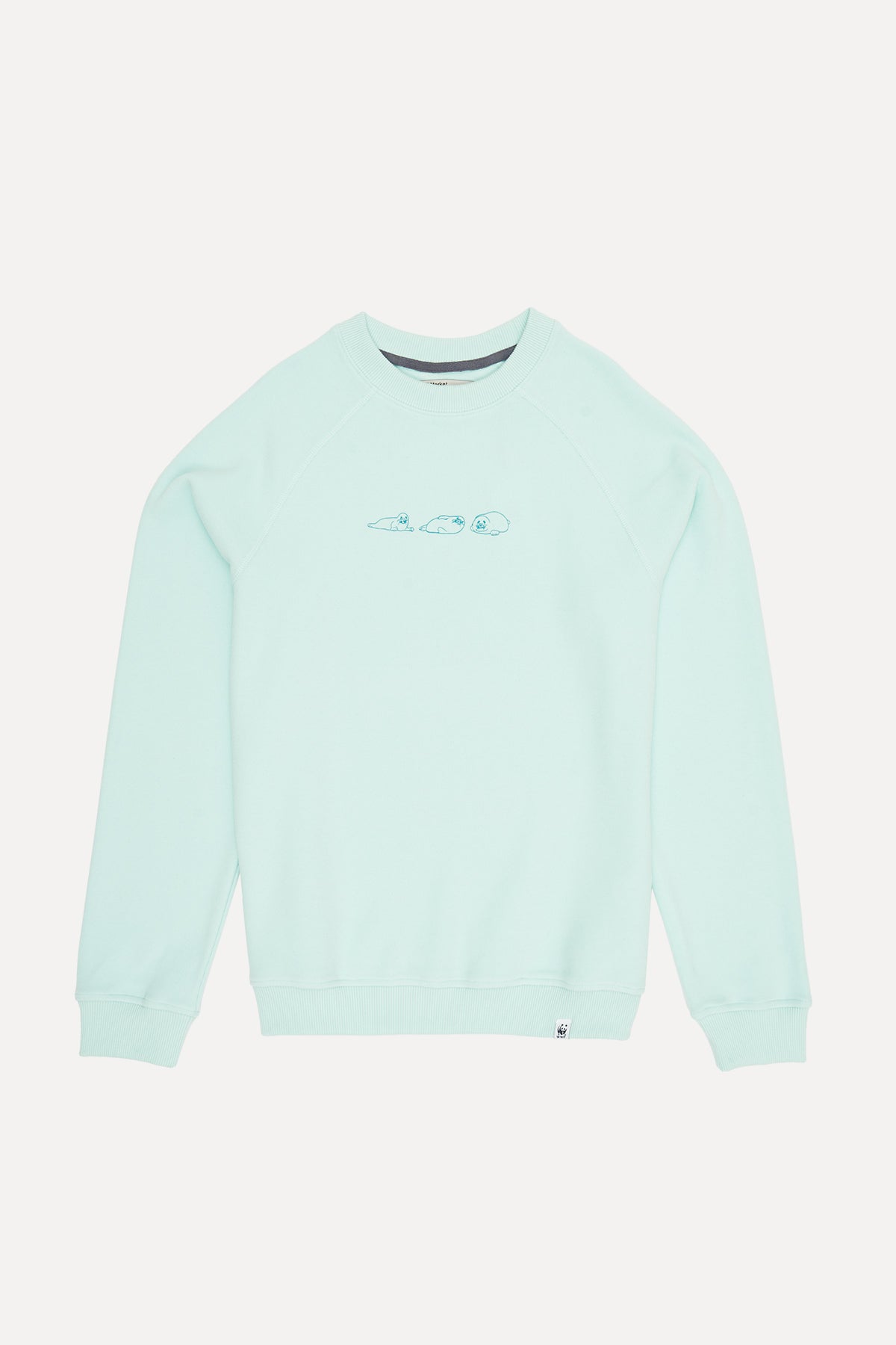 Greenland Seal Sweatshirt - Light Blue