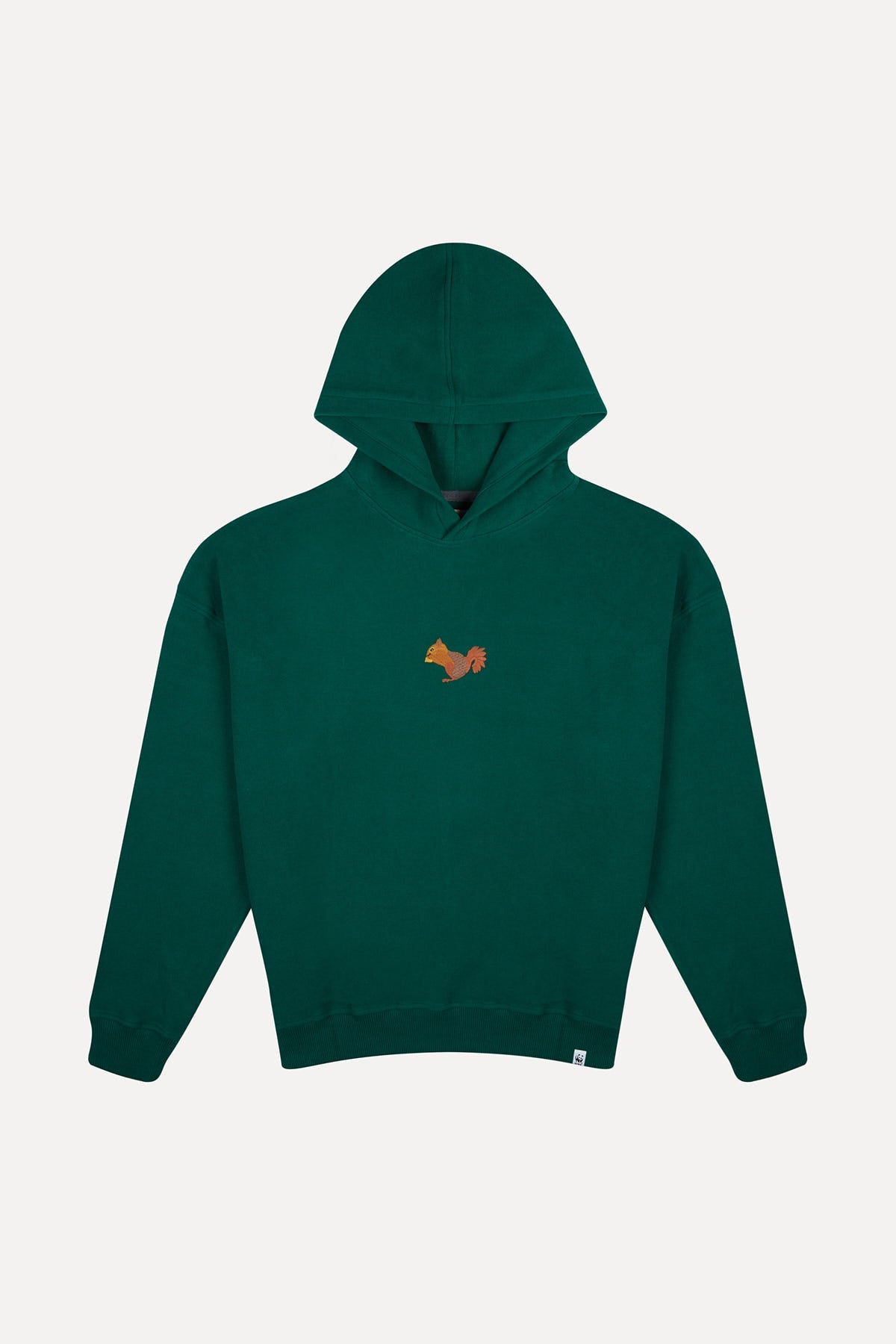 Squirrel Hoodie - Nefti Green