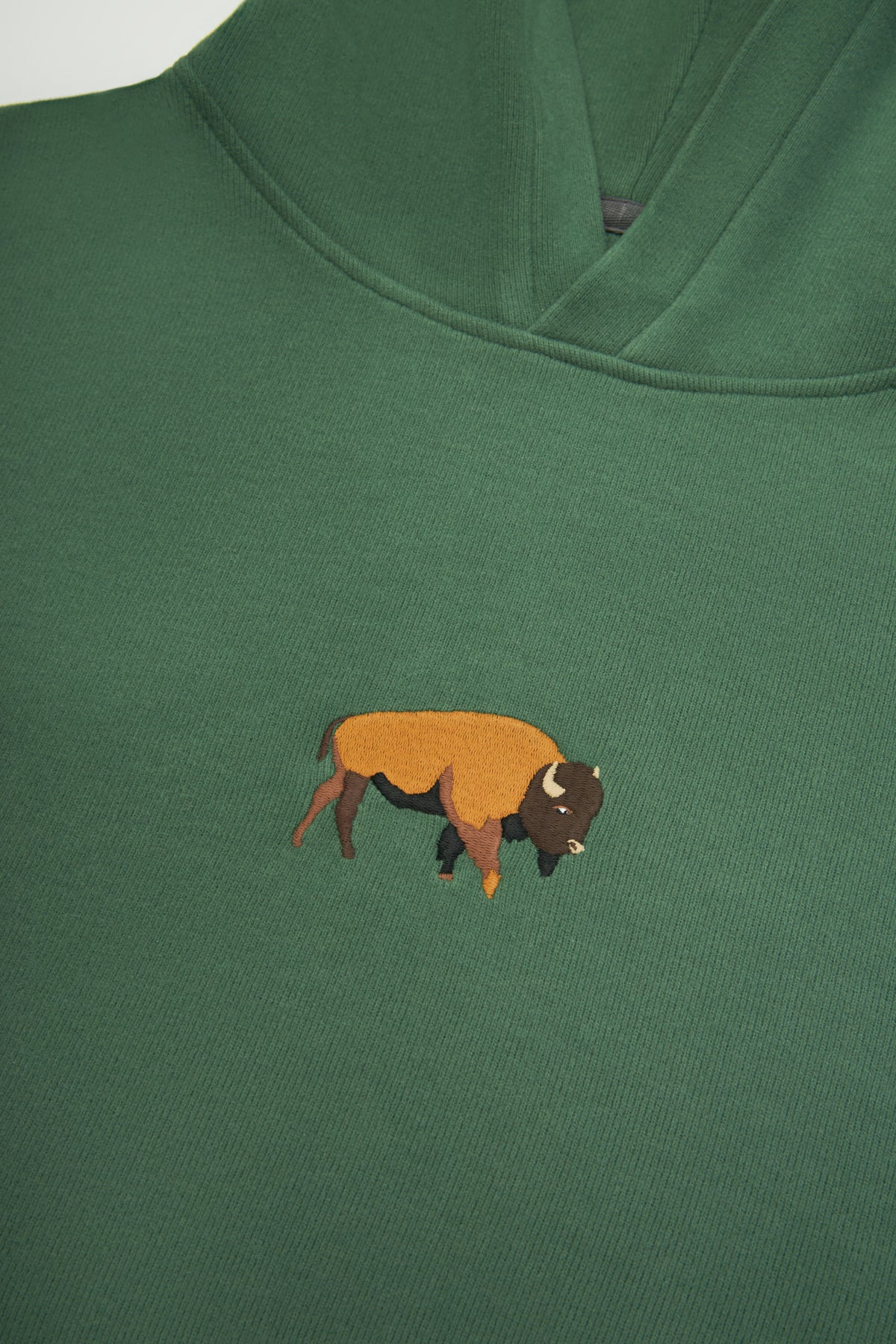 Bison Hoodie - Green