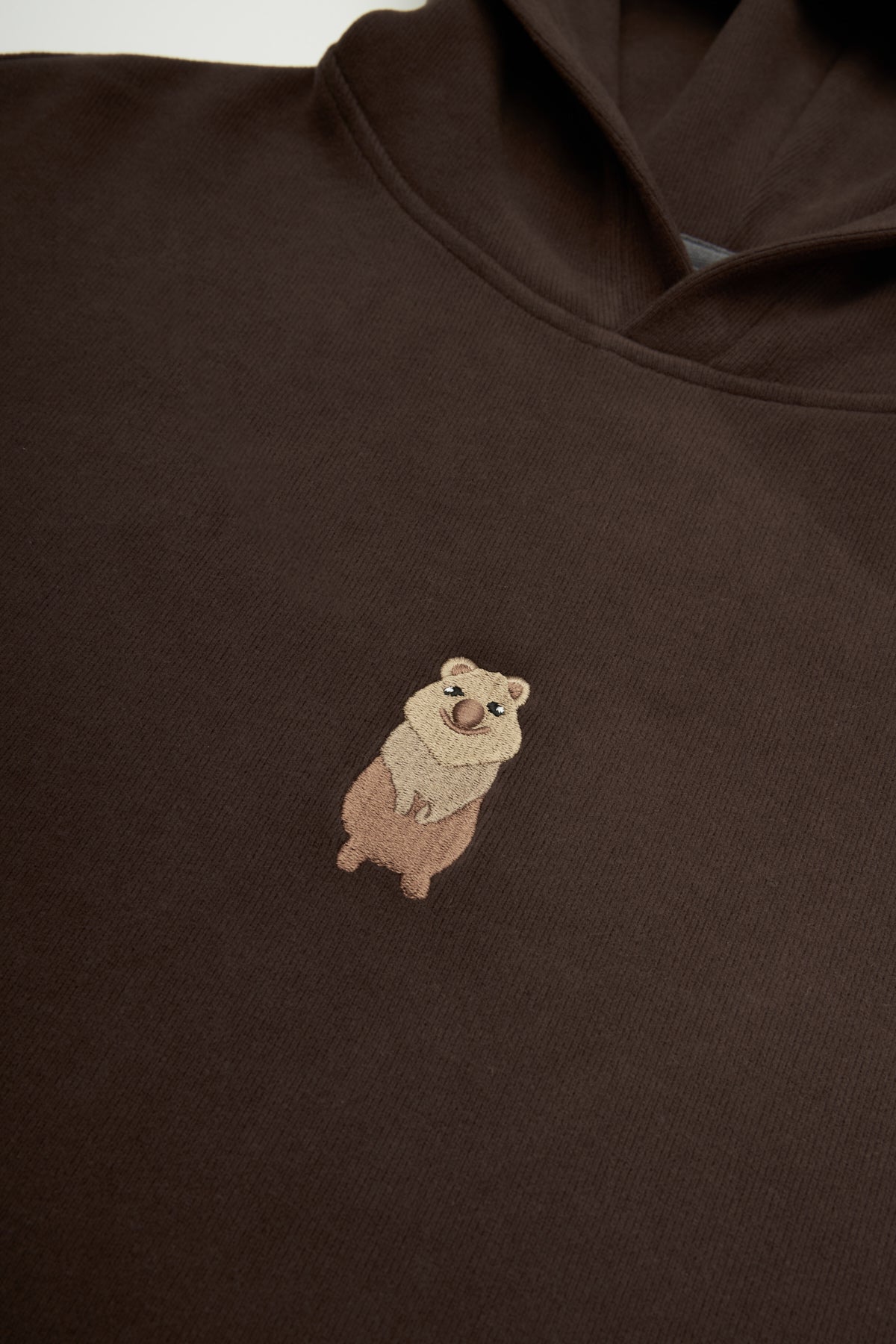 Quokka Hoodie - Brown
