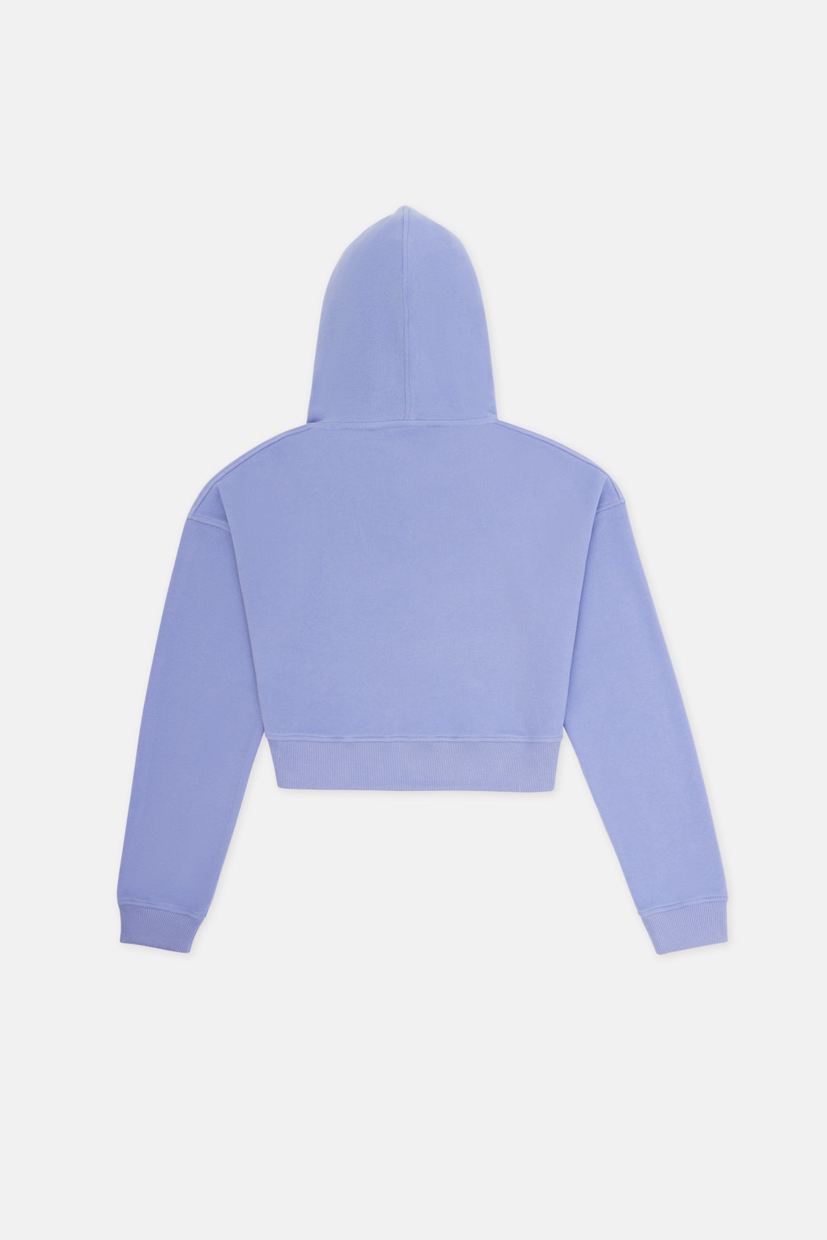 Giant Panda Crop Hoodie - Purple