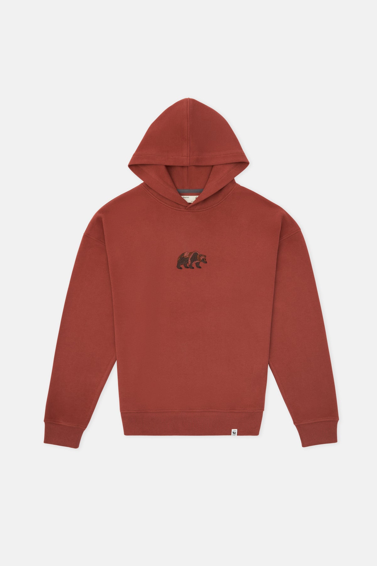 Brown Bear Hoodie - Terracotta