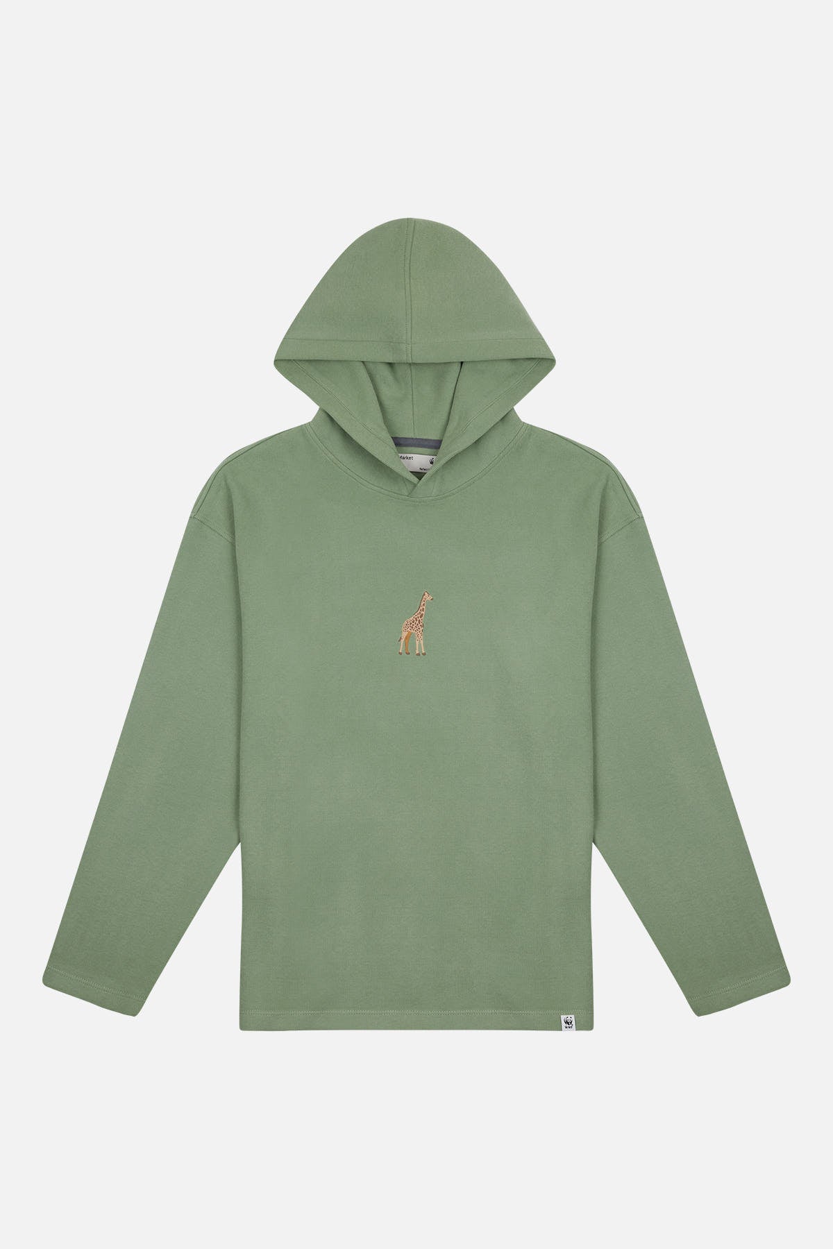 Giraffe Hoodie - Mint Green