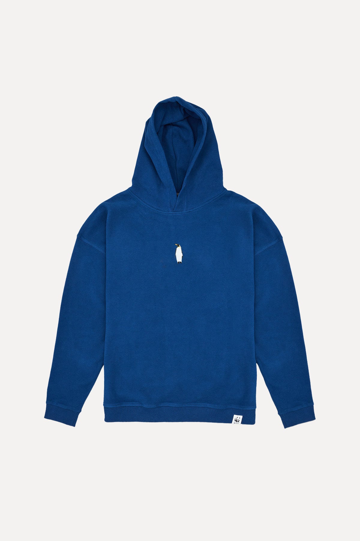Emperor Penguin Hoodie - Indigo Blue