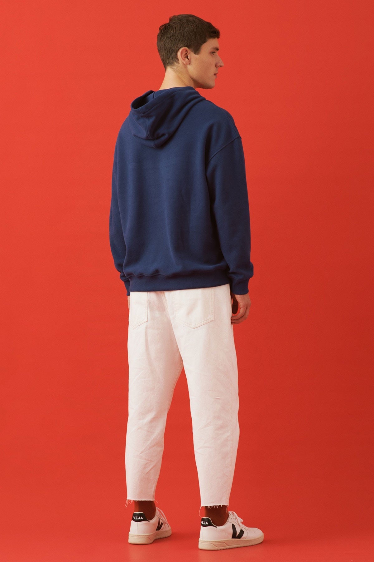 Emperor Penguin Hoodie - Indigo Blue